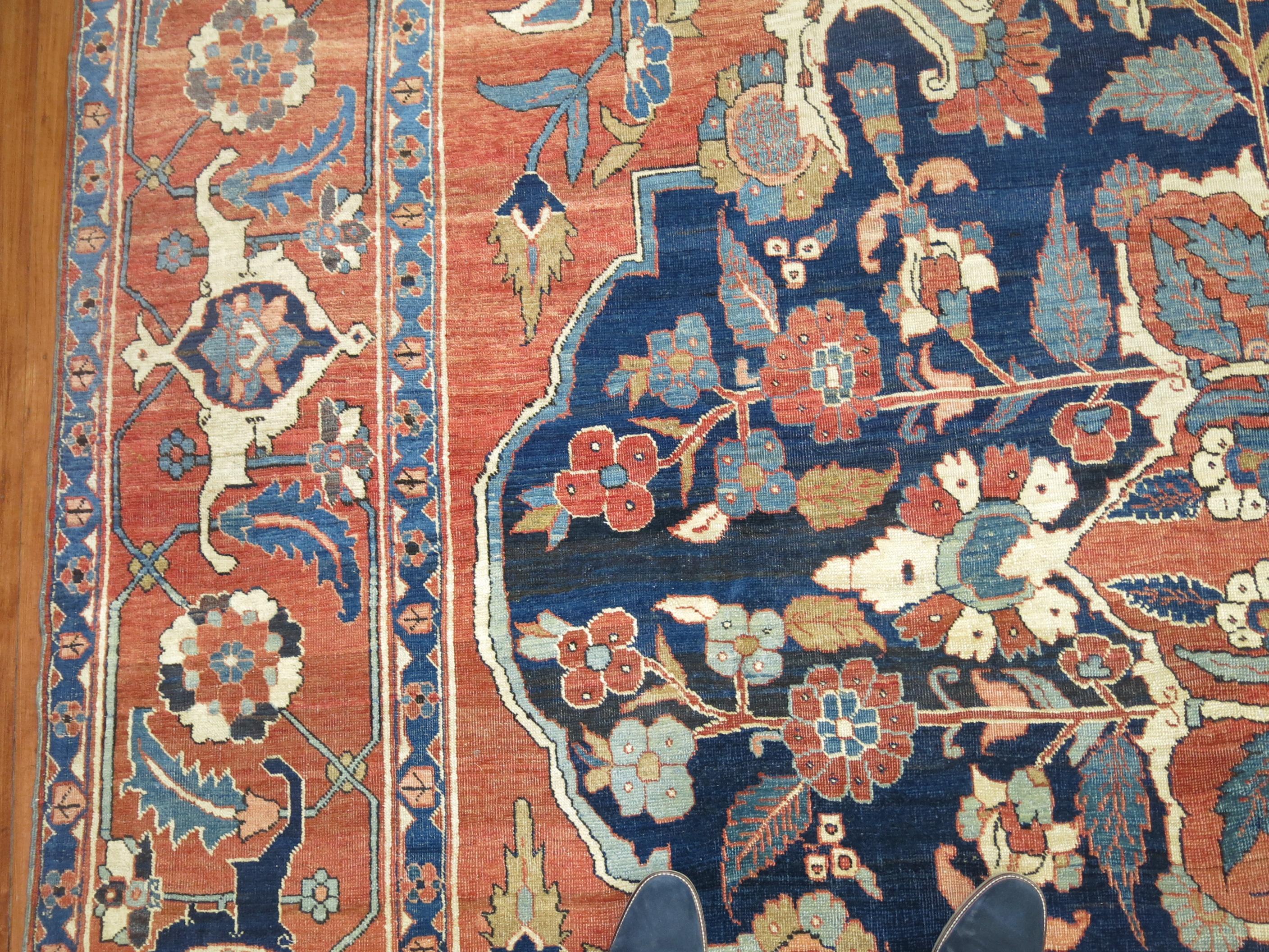 Tappeto Tabriz antico persiano oversize Collection'S in vendita 1
