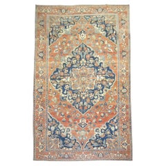 Zabihi Collection Oversize Antique Persian Tabriz Rug