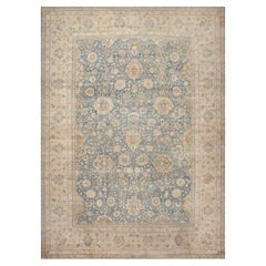 Zabihi Collection Oversize Antique Persian Tabriz Rug