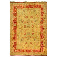 Tapis Oushak turc ancien surdimensionné de la collection Zabihi