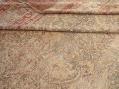 Zabihi Collection Oversize Palace Size Antique Turkish Oushak  Rug