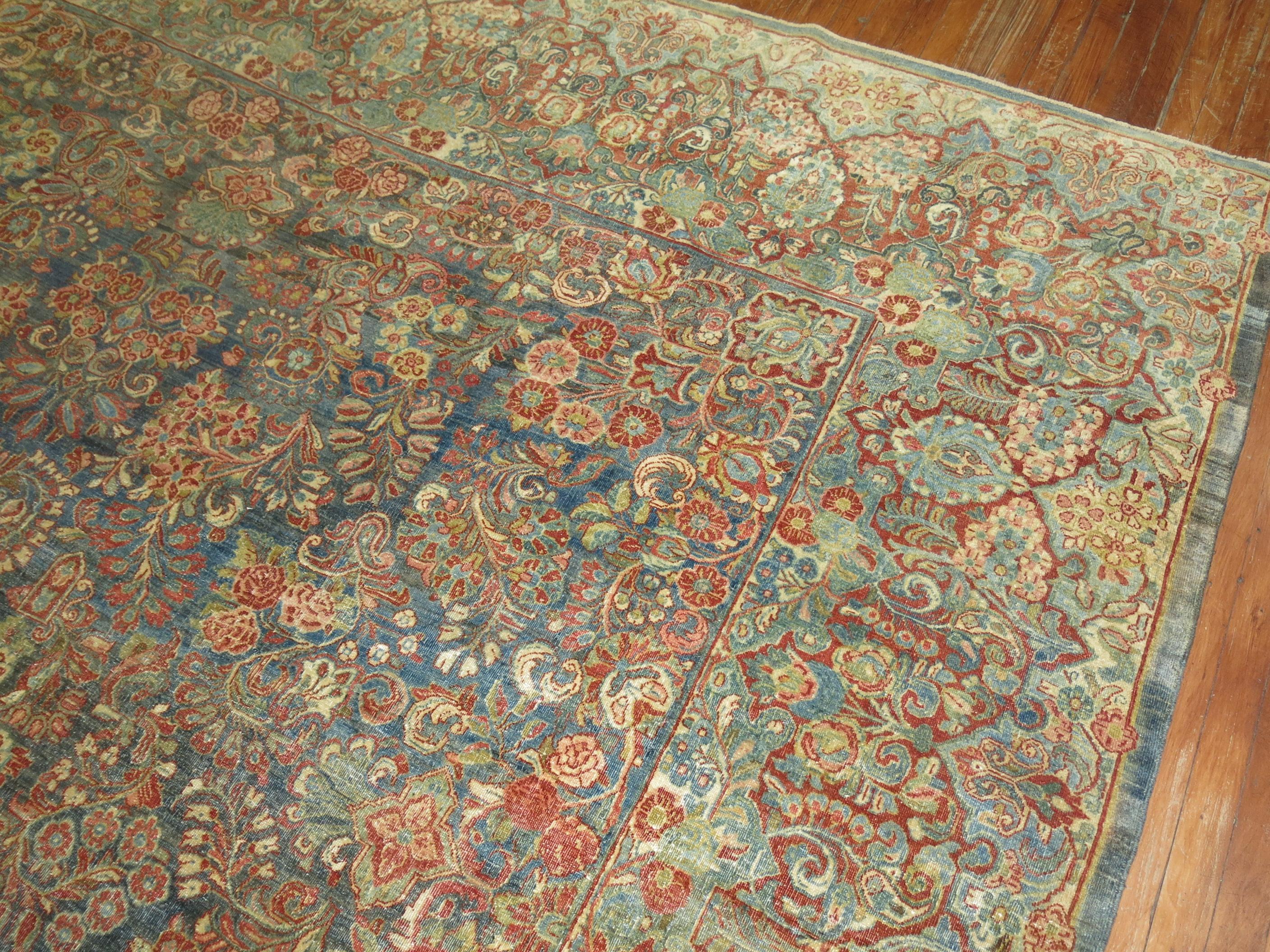 Zabihi Collection Übergroßer Persischer Sarouk-Teppich im Angebot 6
