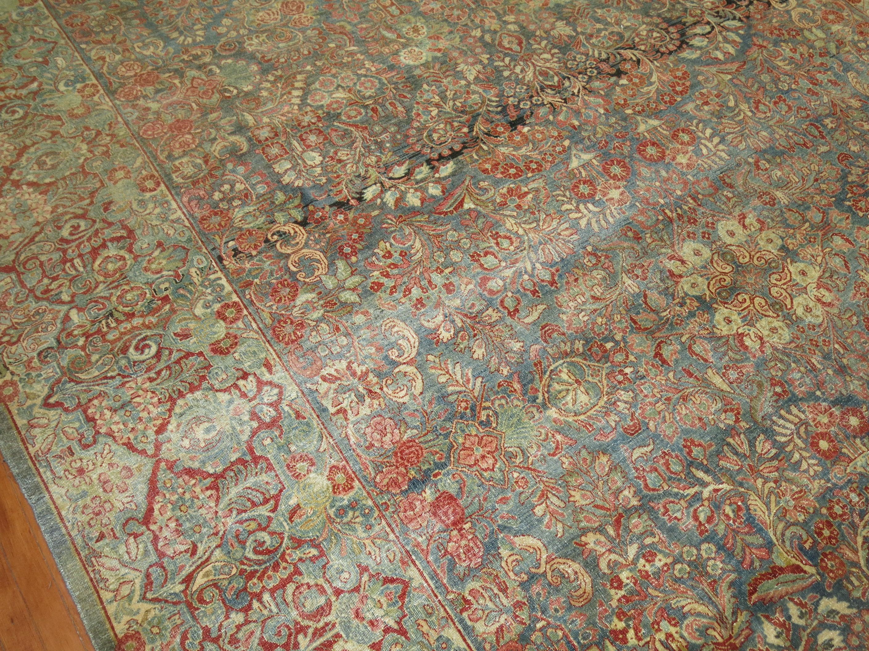 Zabihi Collection Übergroßer Persischer Sarouk-Teppich (Britisch Kolonial) im Angebot