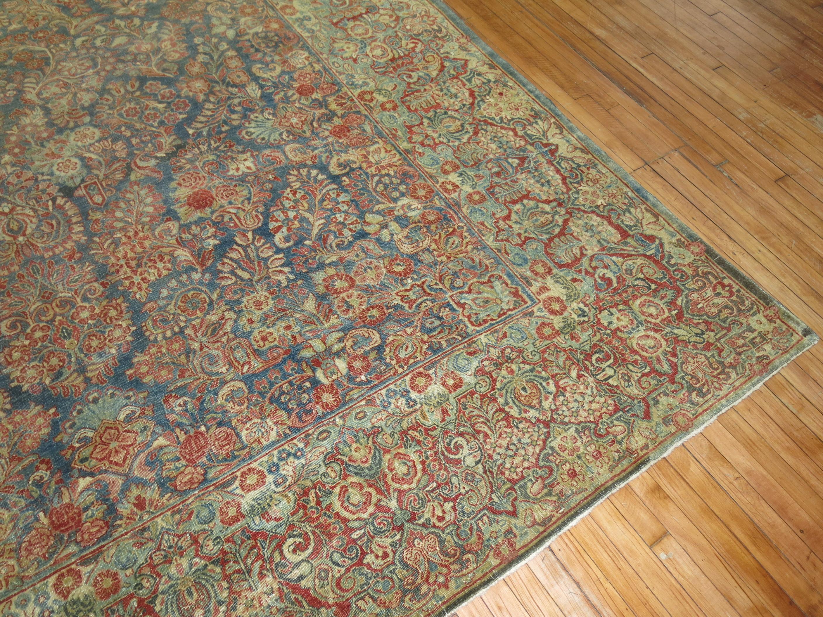 Zabihi Collection Übergroßer Persischer Sarouk-Teppich im Zustand „Gut“ im Angebot in New York, NY
