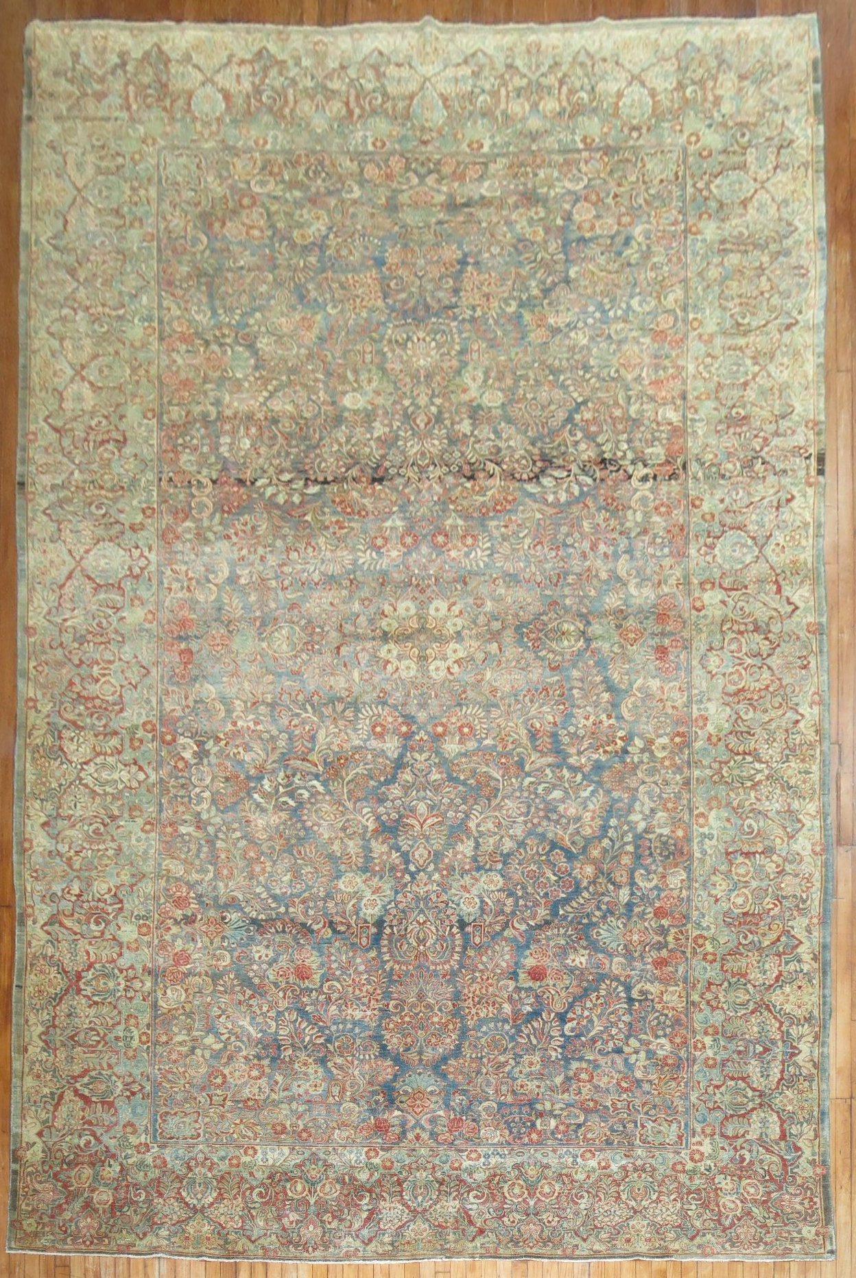 Zabihi Collection Übergroßer Persischer Sarouk-Teppich (20. Jahrhundert) im Angebot