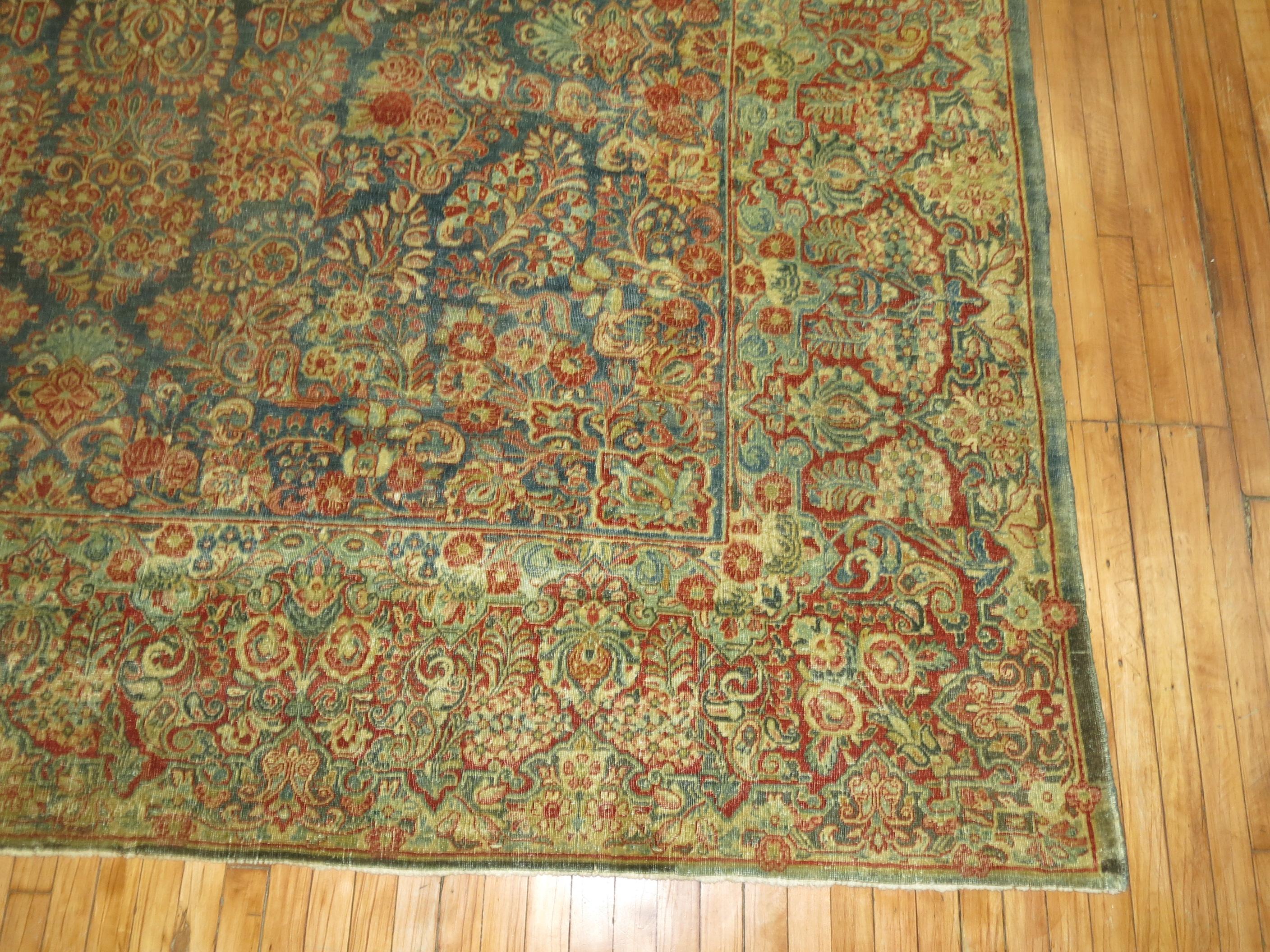 Zabihi Collection Übergroßer Persischer Sarouk-Teppich im Angebot 1