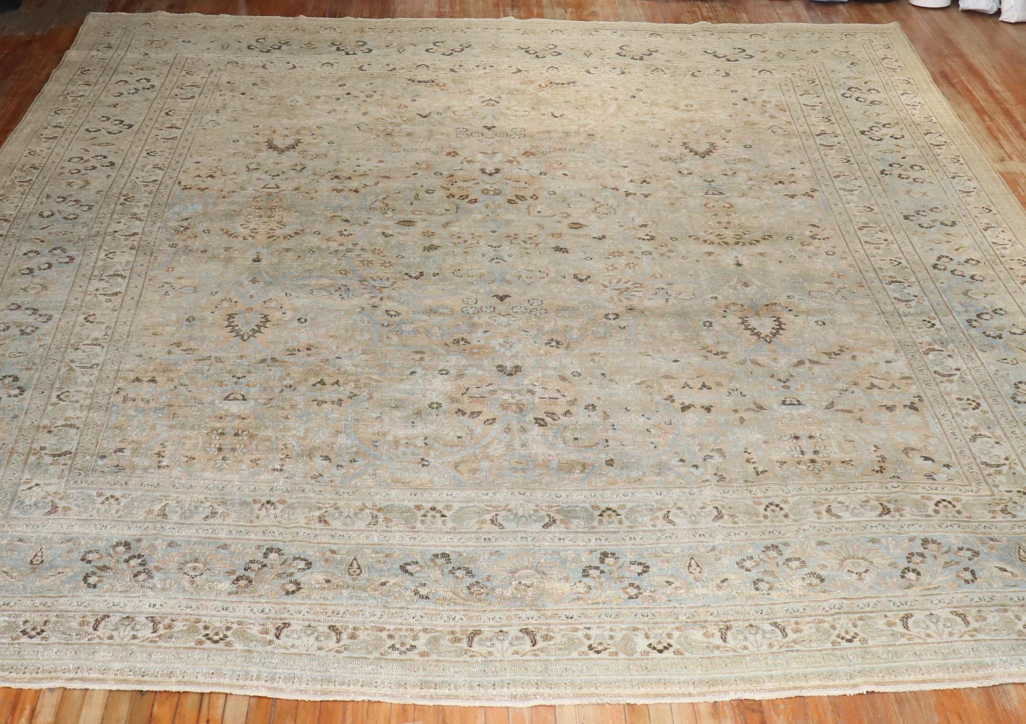 Tapis carré ancien persan Doroksh de la collection Zabihi en vente 3
