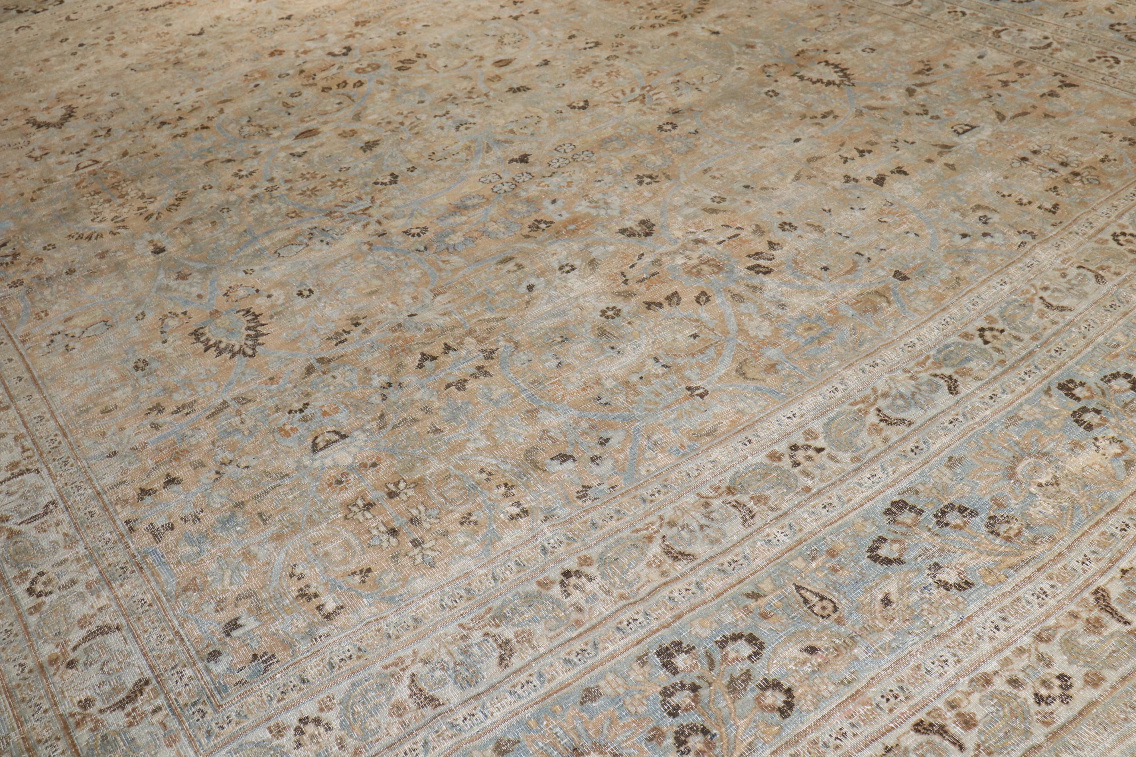 Tapis carré ancien persan Doroksh de la collection Zabihi en vente 9