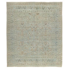 Zabihi Collection Oversize Square Antique Persian Doroksh Rug