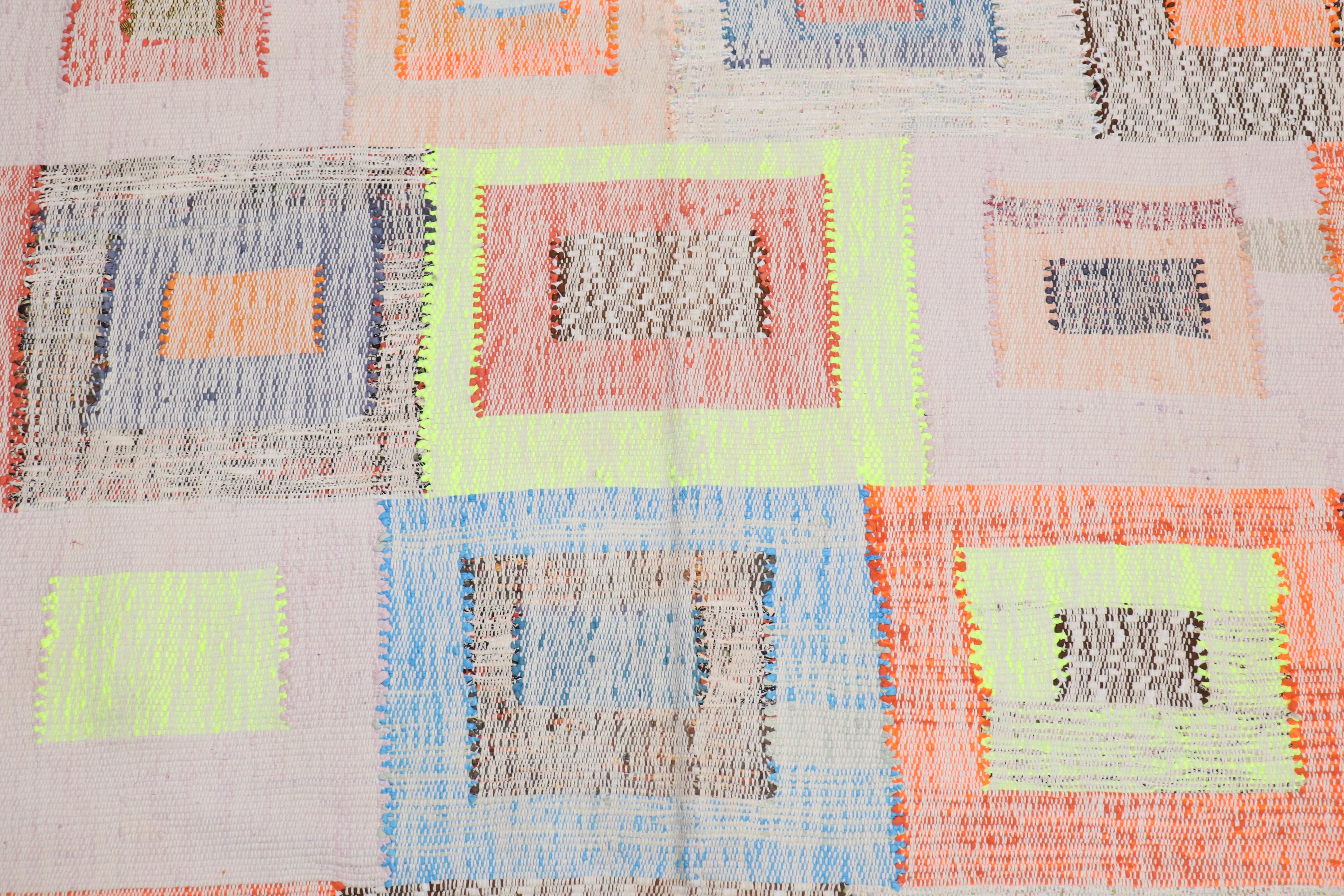 Colección Zabihi Kilim Turco Sobredimensionado de Inspiración Vintage en venta 3