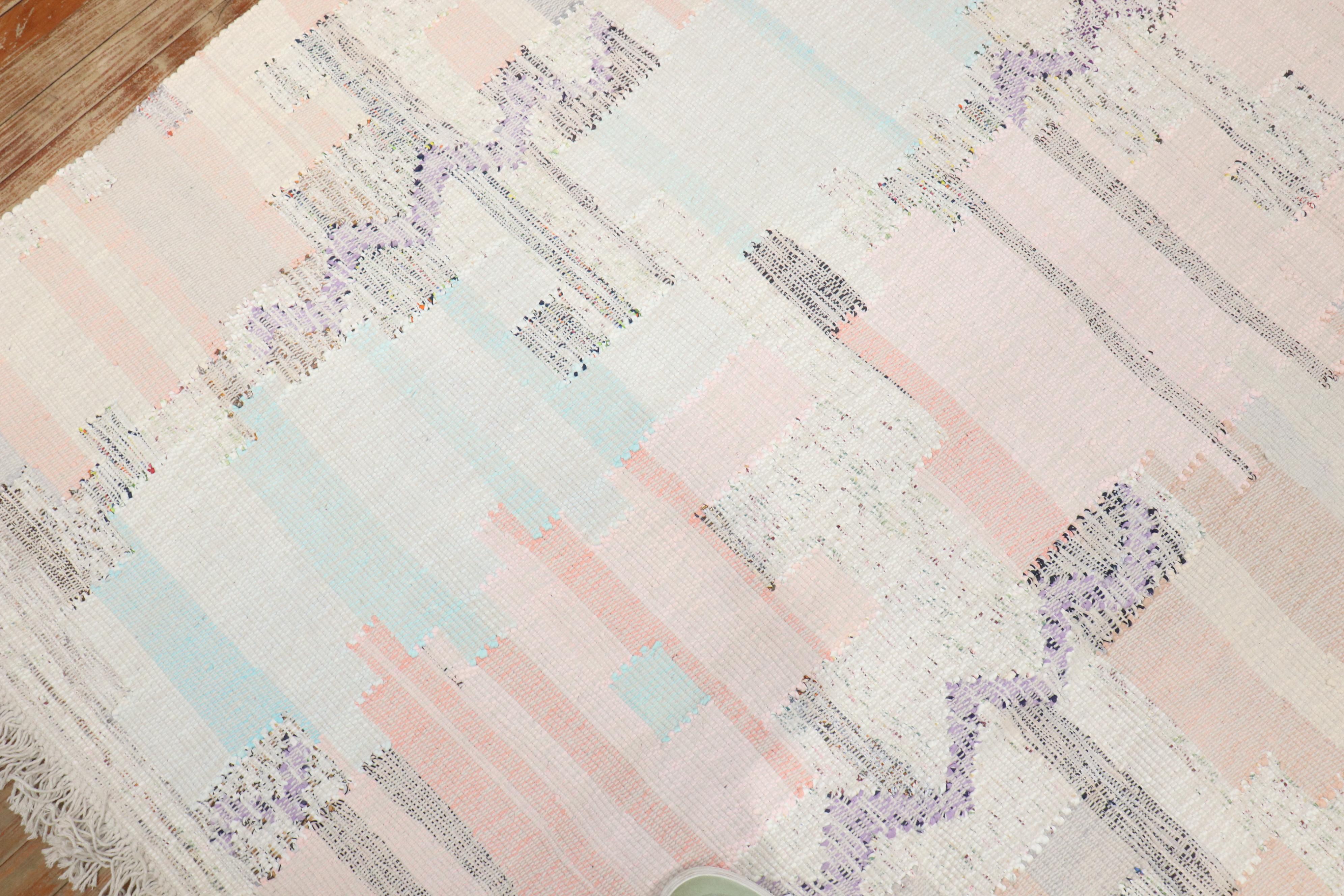 Kilim turc unique en coton et en laine, fabriqué à la main à la fin du 20e siècle

Détails
rug no.	10703
taille	11'9