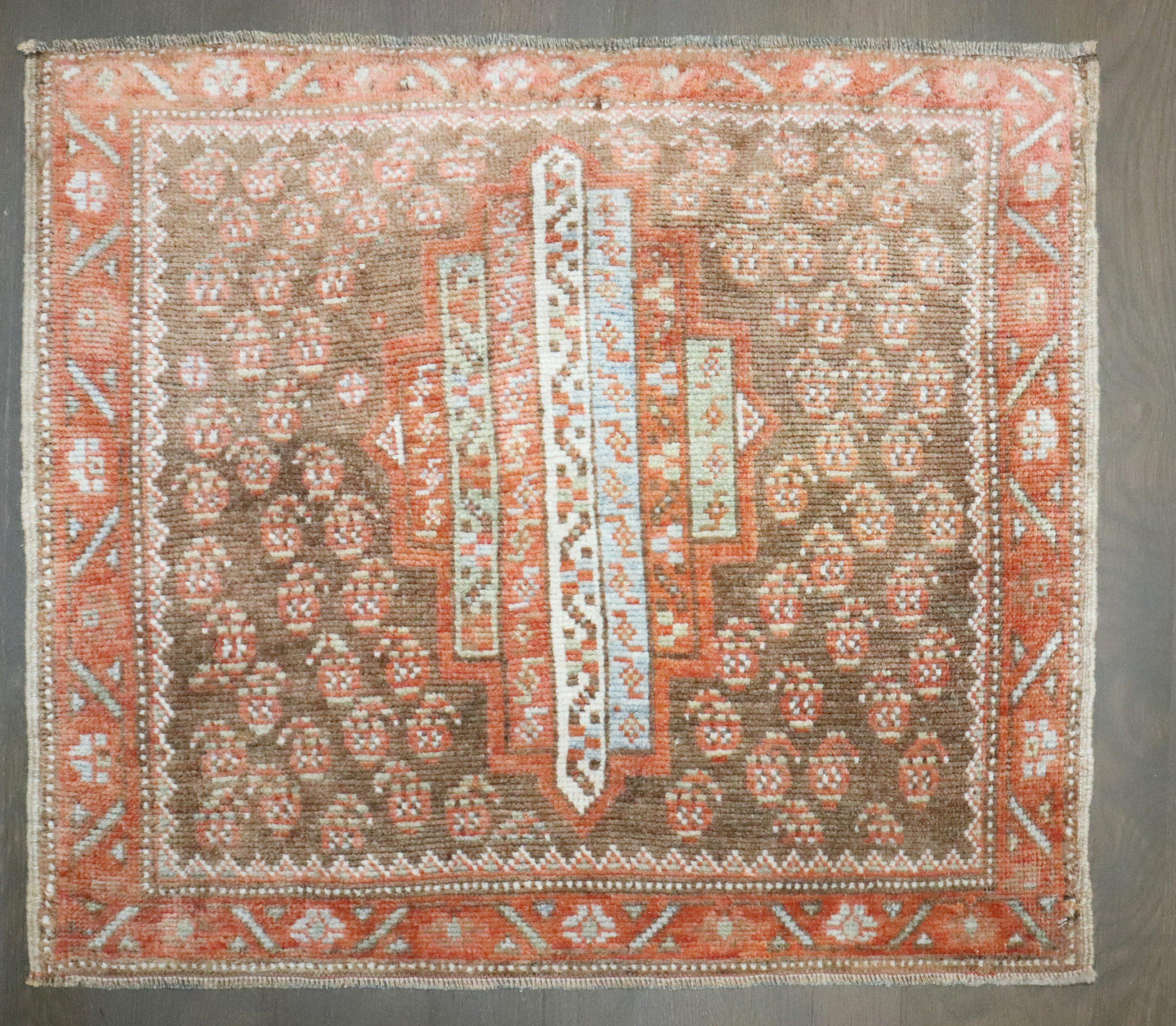 Tessuto a mano Coppia di tappeti persiani antichi Collection'S in vendita