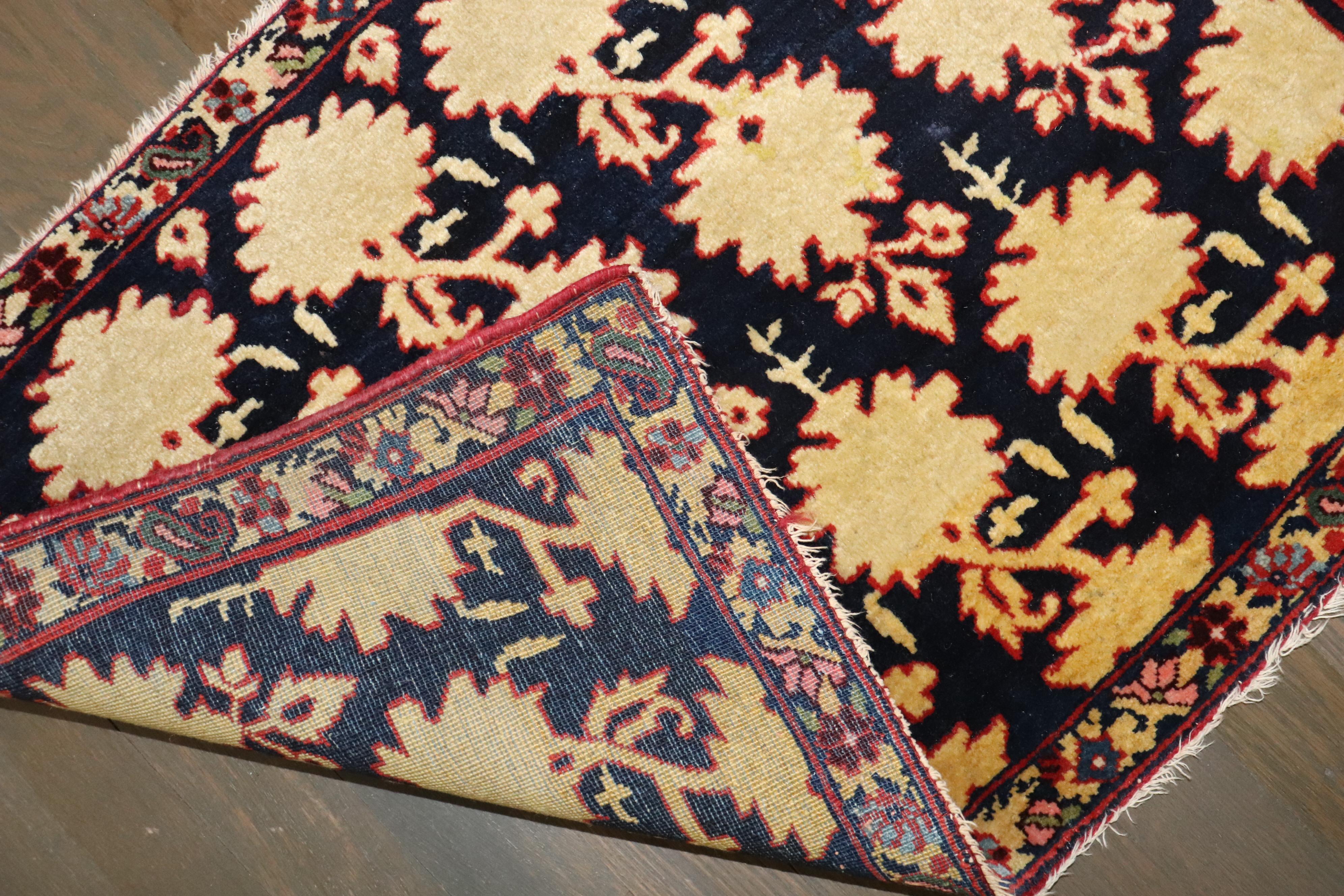 Zabihi Collection Pair of Persian Jozan Sarouk Rugs In Good Condition For Sale In New York, NY