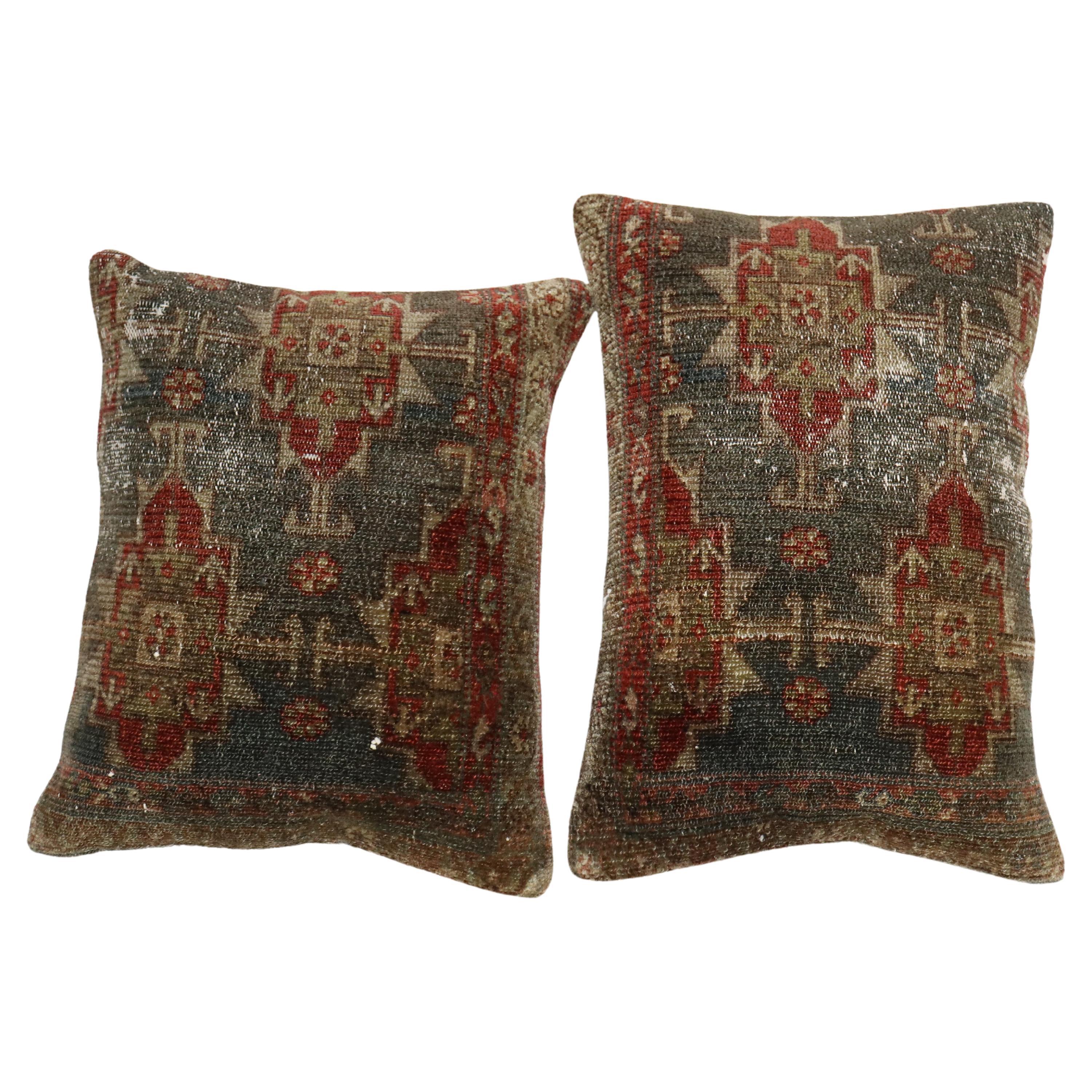 Zabihi Collection Pair of Persian Pillows For Sale