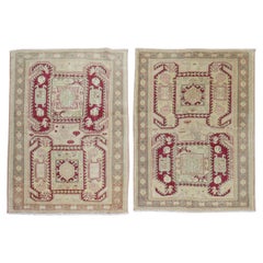 Zabihi Collection Pair of Turkish Anatolian Rugs