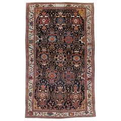 Zabihi Collection Palace Size Antique Senneh Bakhtiari Rug, 17'4'' x 29'7''