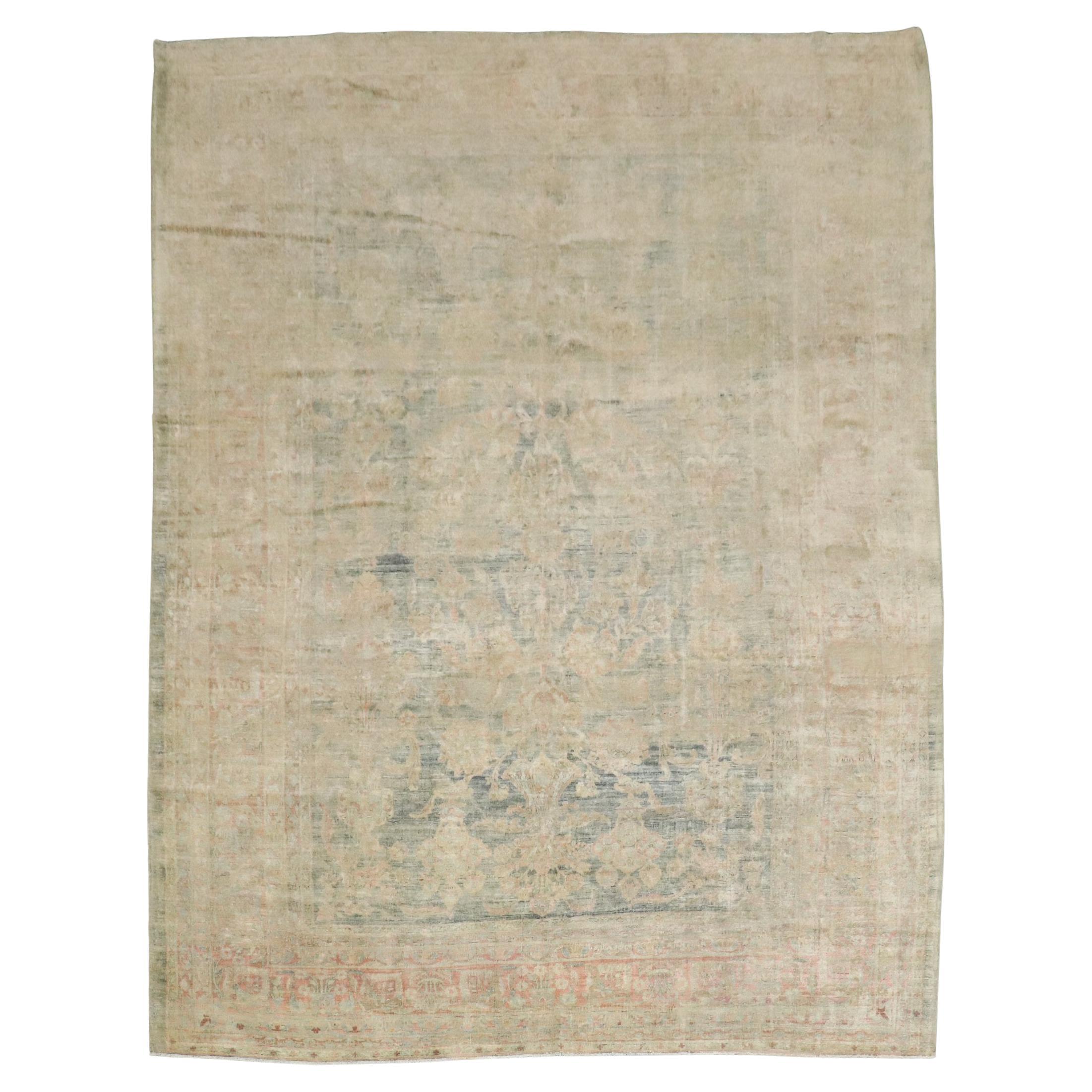 Colección Zabihi Alfombra Persa Sarouk Pálida