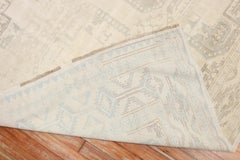 Zabihi Collection Pale Square Afghan Ersari Rug