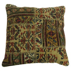 Zabihi Kollektion Patchwork Stammes Kurdischer Teppich Kissen