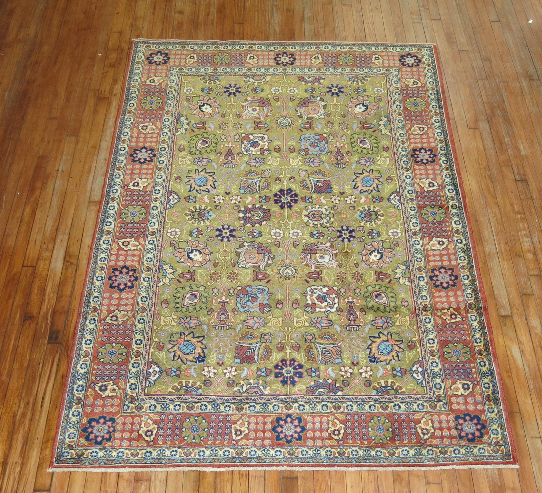 Tappeto Tabriz di dimensioni intermedie della metà del XX secolo in Greene & Greene

Dettagli
rug no.	9156
dimensione	5' 8
