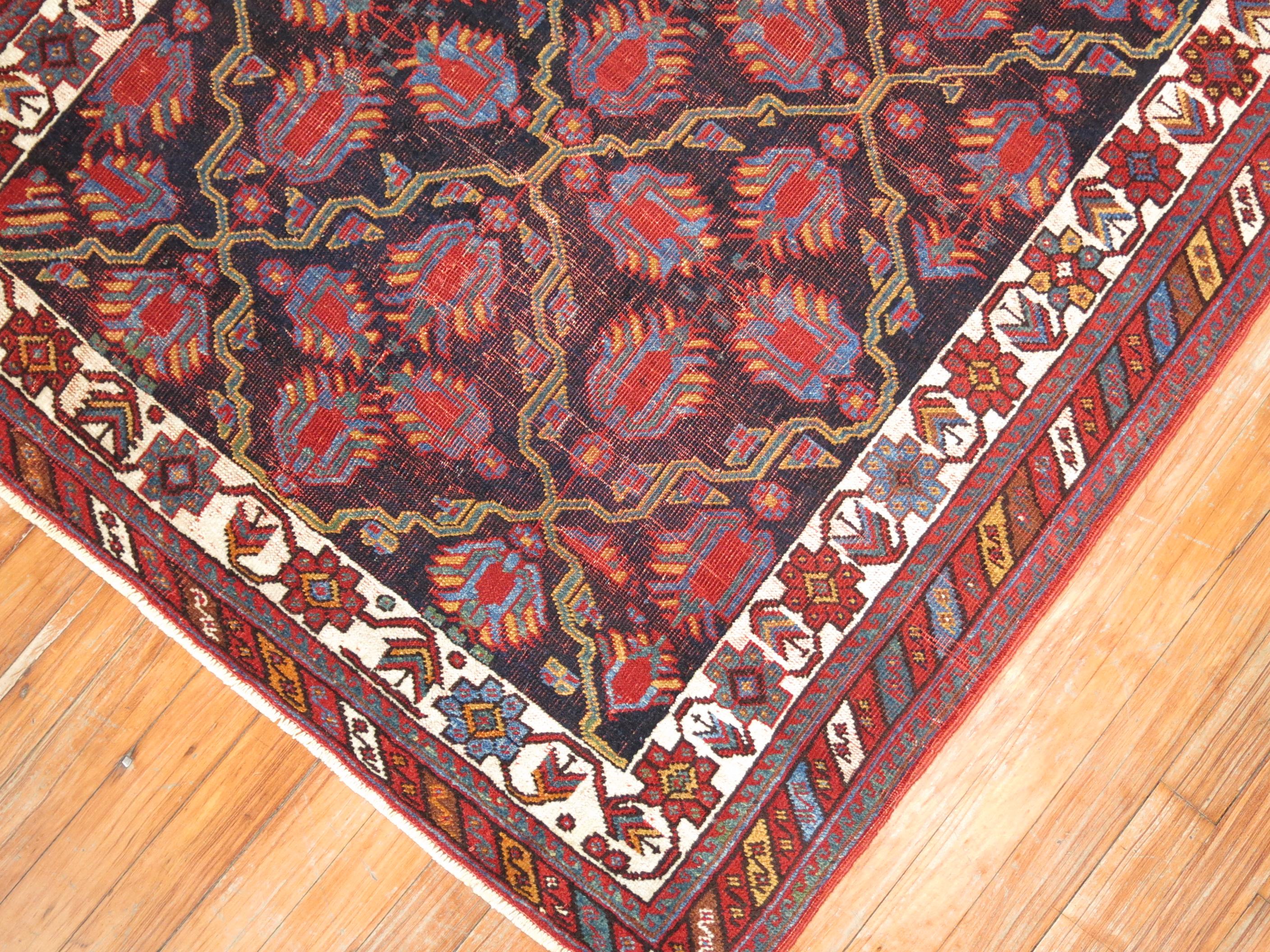 Zabihi Collection Persischer Afshar-Teppich (Stammeskunst) im Angebot