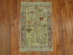 Zabihi Collection Persian Animal Pictorial Rug