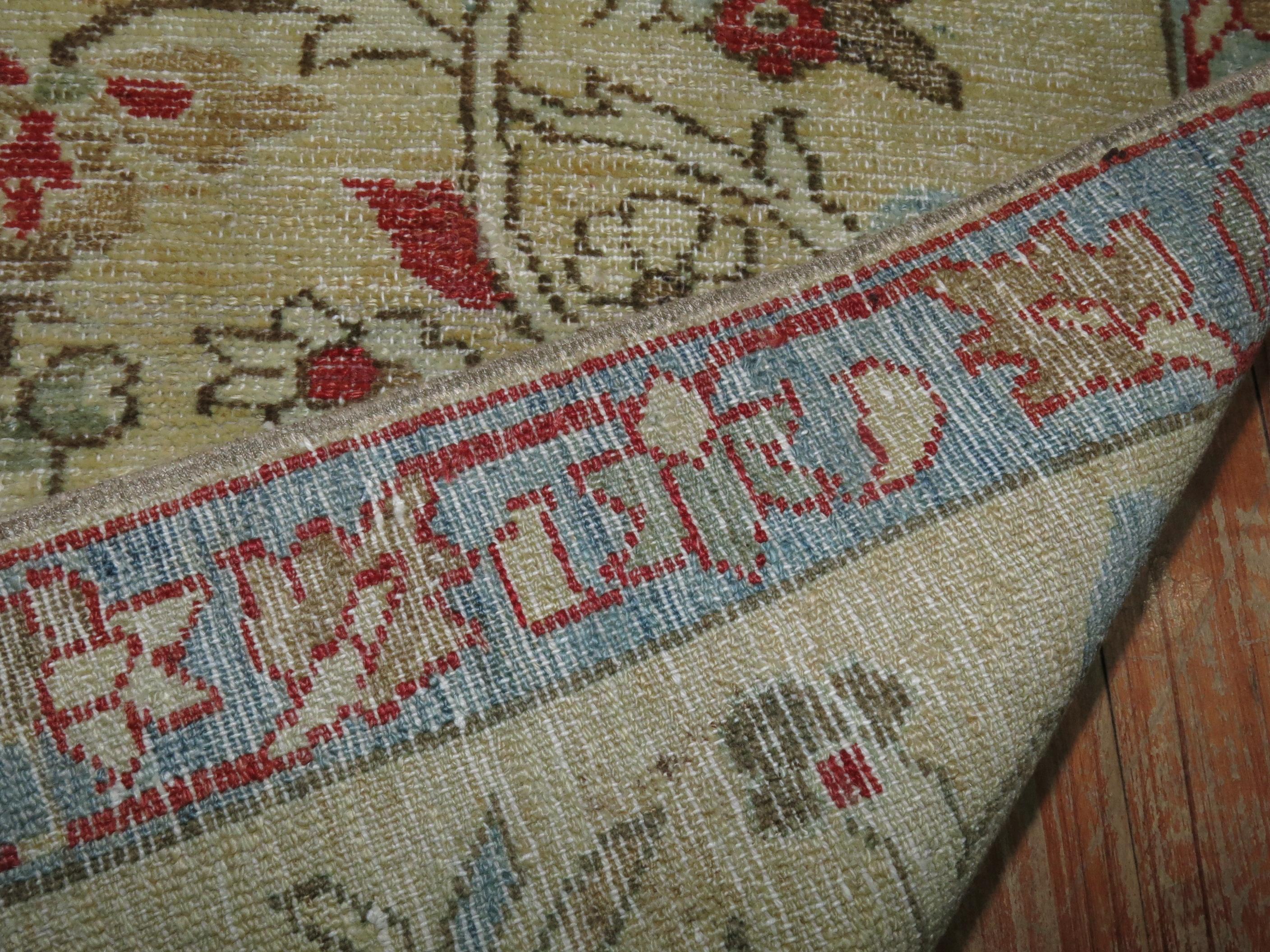 Zabihi Collection Persischer Bildteppich mit Tiermotiven (Wolle) im Angebot