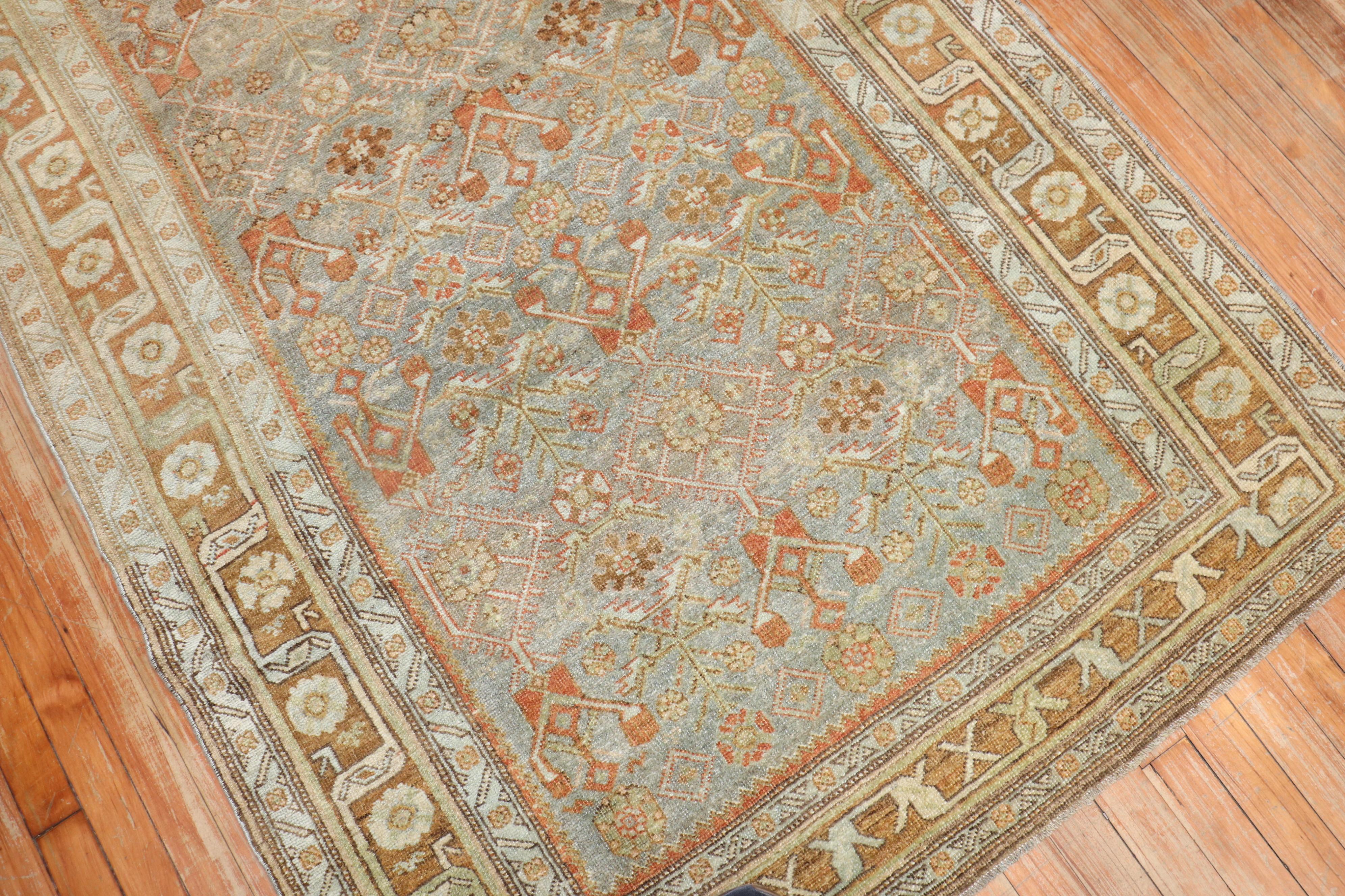 Petit tapis persan ancien Bidjar Accent Collection Zabihi Bon état - En vente à New York, NY
