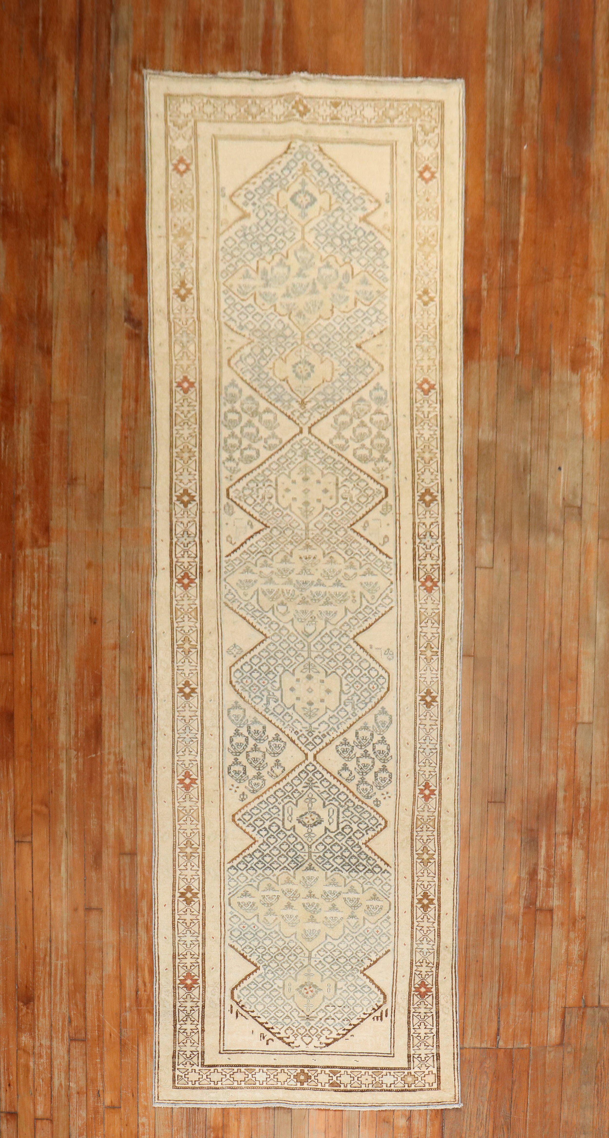 Bakshaish Runner persiano antico Serab della Collection'S di Zabihi in vendita