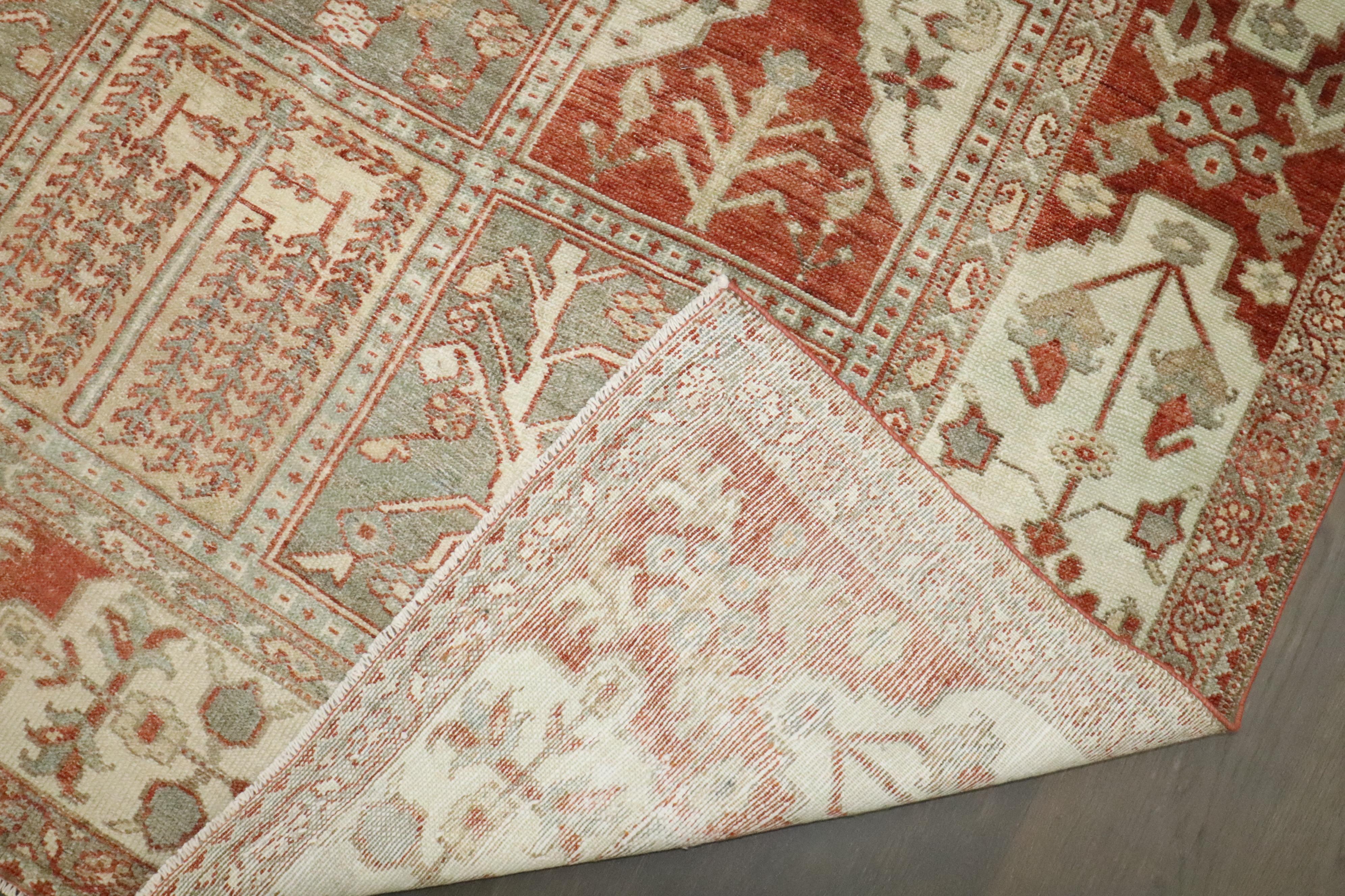 Tissé à la main Tapis de couloir galerie persan Bakhtiari de la collection Zabihi en vente