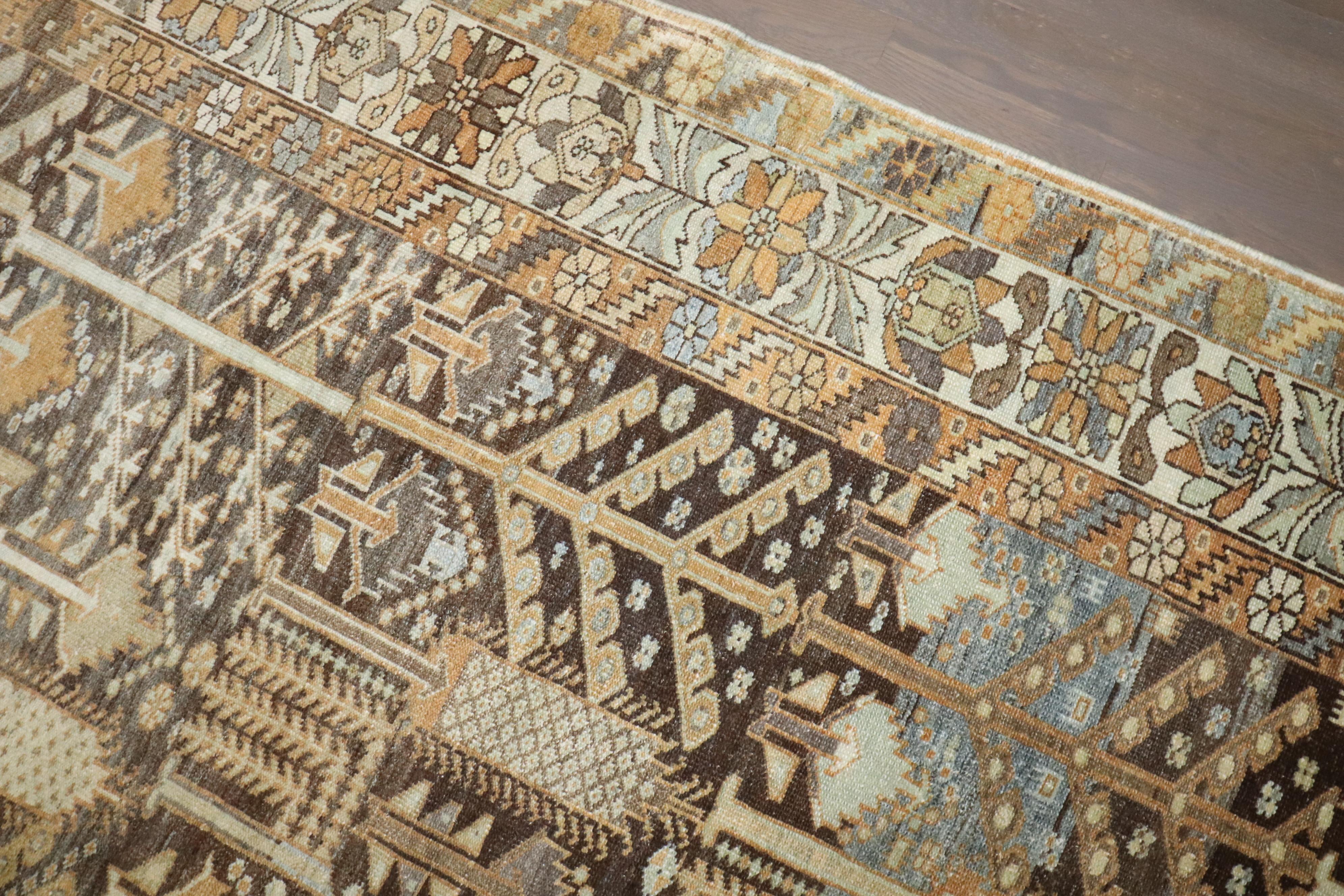 Zabihi Collection S Persian Bakhtiari Willow Tree Rug (tapis de saule) en vente 1