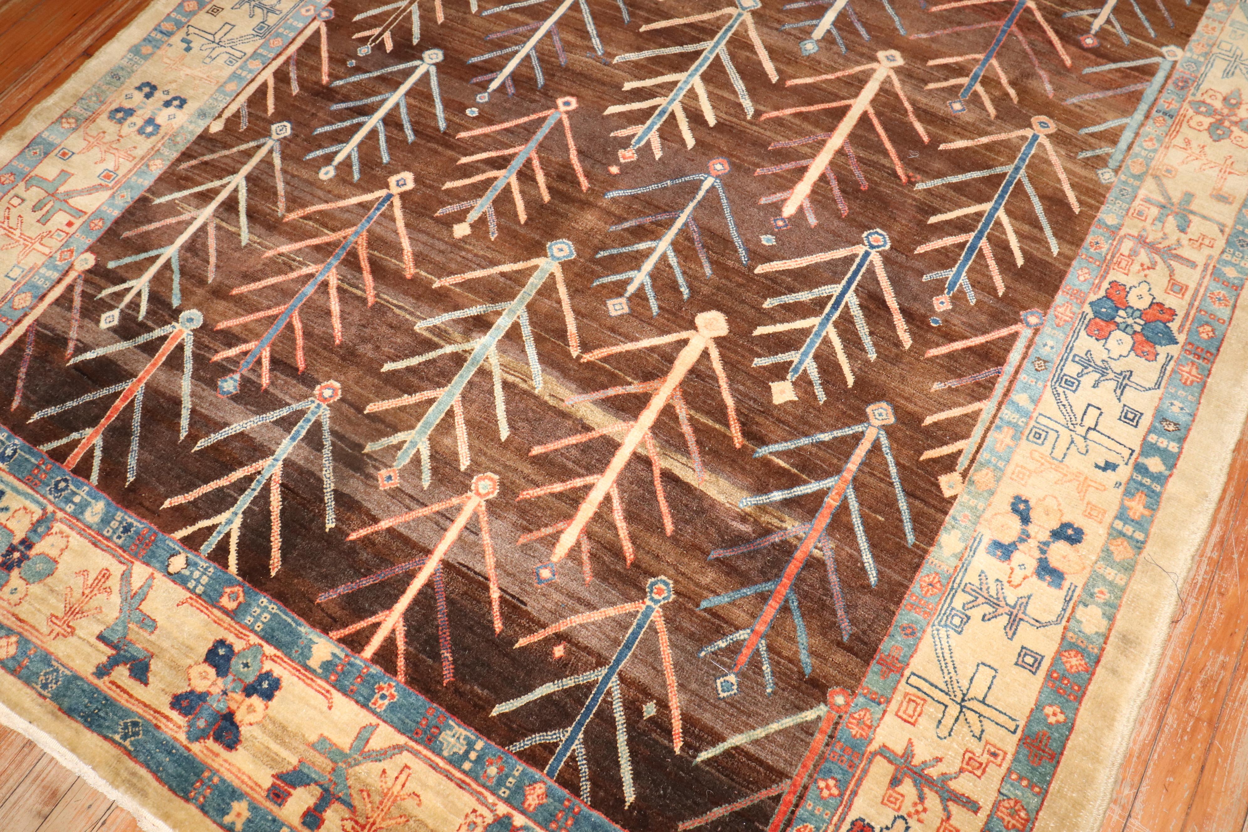 A 21st Century copy of a Persian Bakshaish Tribal Rug

Details
rug no.	j3235
size	6' 6