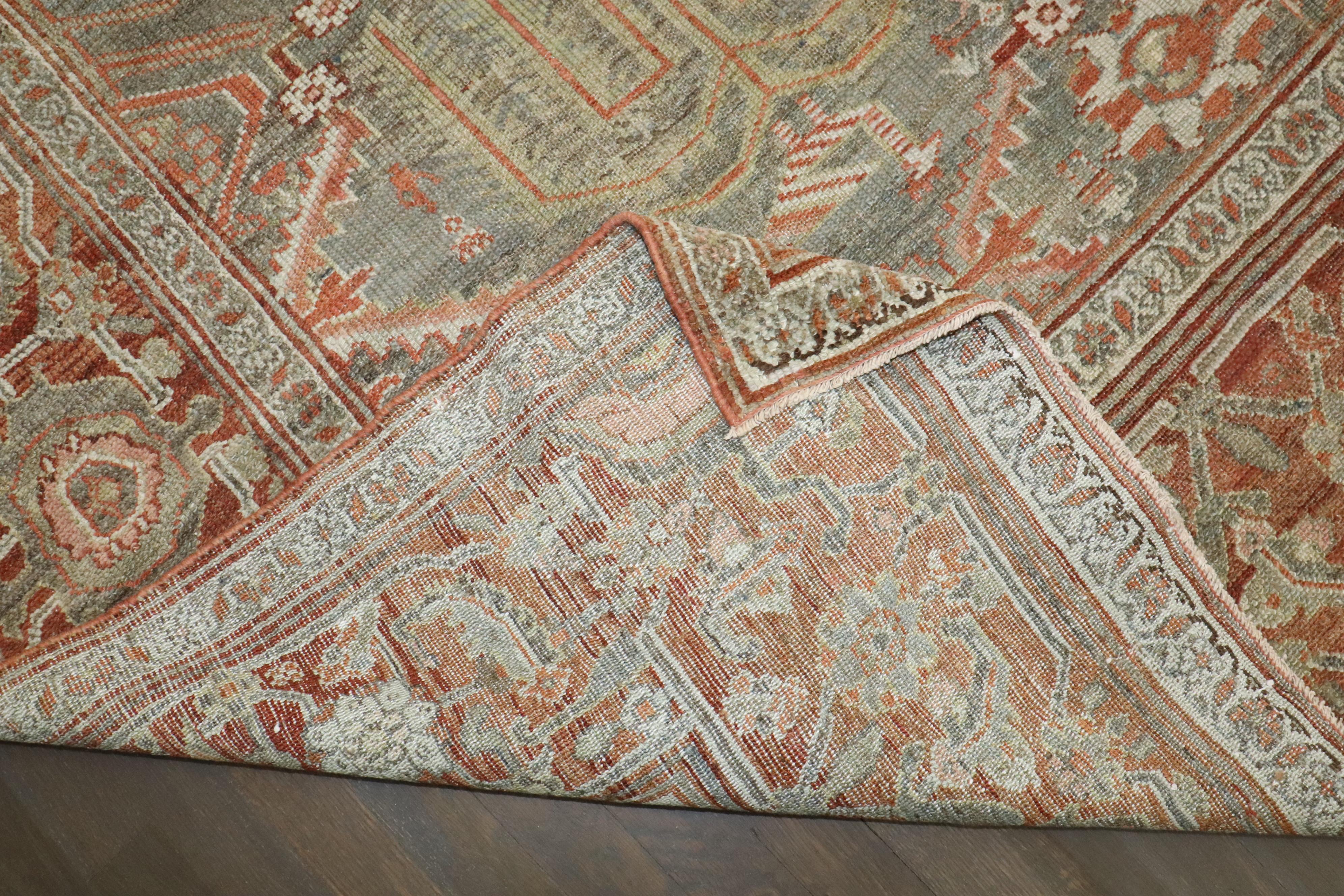 Zabihi Kollektion Persischer Bibikabad Corridor Weidenbaum Corridor Größe Teppich im Angebot 2