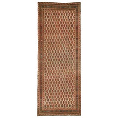 Tappeto Eclettico Persiano Dimensioni Corridoio Hallway Blu Campo Paisley Unico Tappeto Eclettico Persiano Dimensioni Corridoio Hallway Blu Campo Paisley Unico