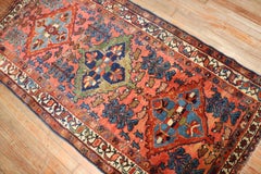 Zabihi Collection Persian Hamedan 20th Century Antique Oriental Rug