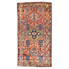 Zabihi Collection Persian Hamedan 20th Century Antique Oriental Rug
