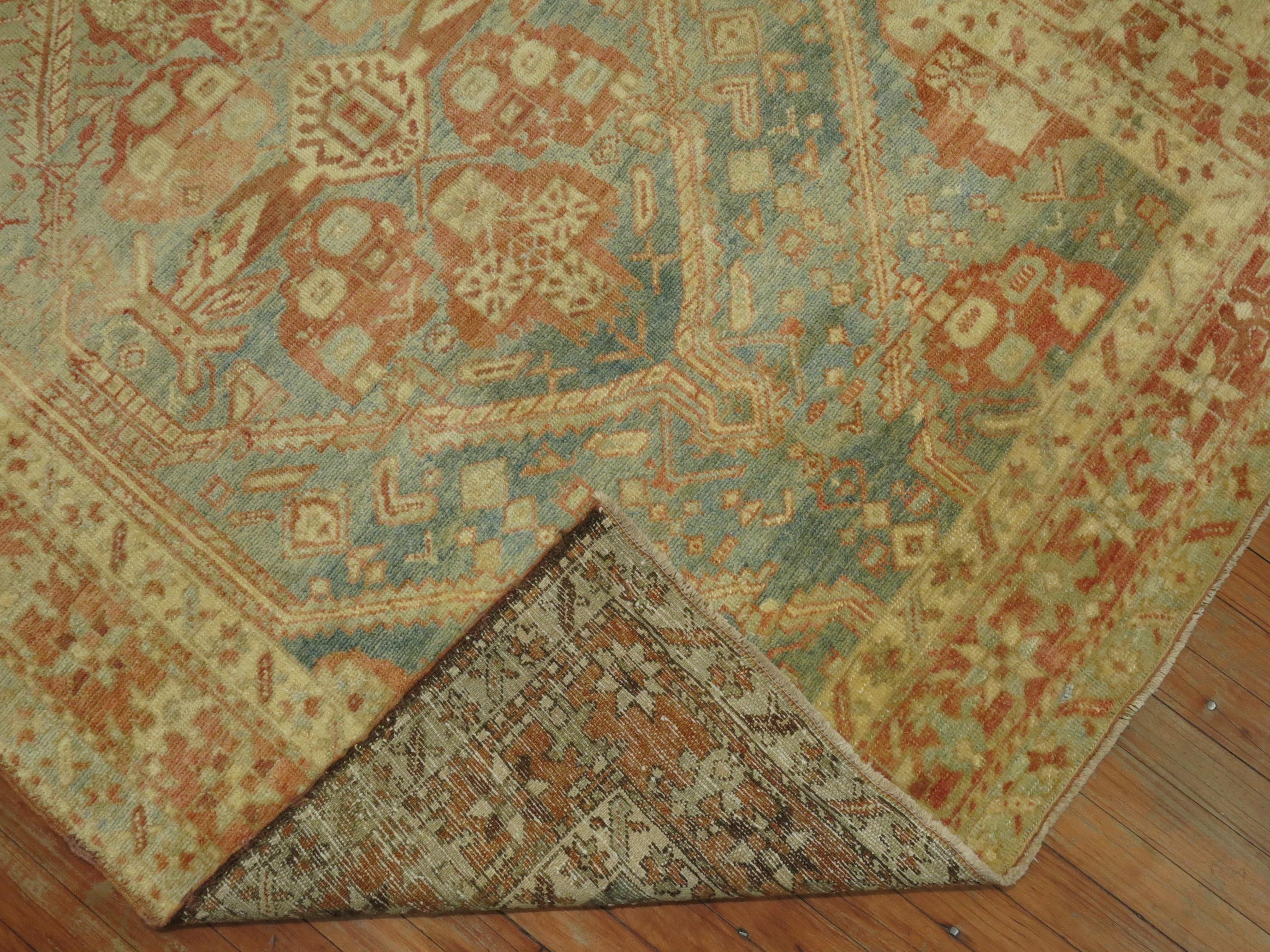Un ancien CIRCA persan aux couleurs chaudes et douces ~ circa 1930

Détails
rug no.	j1542
taille	4' 10