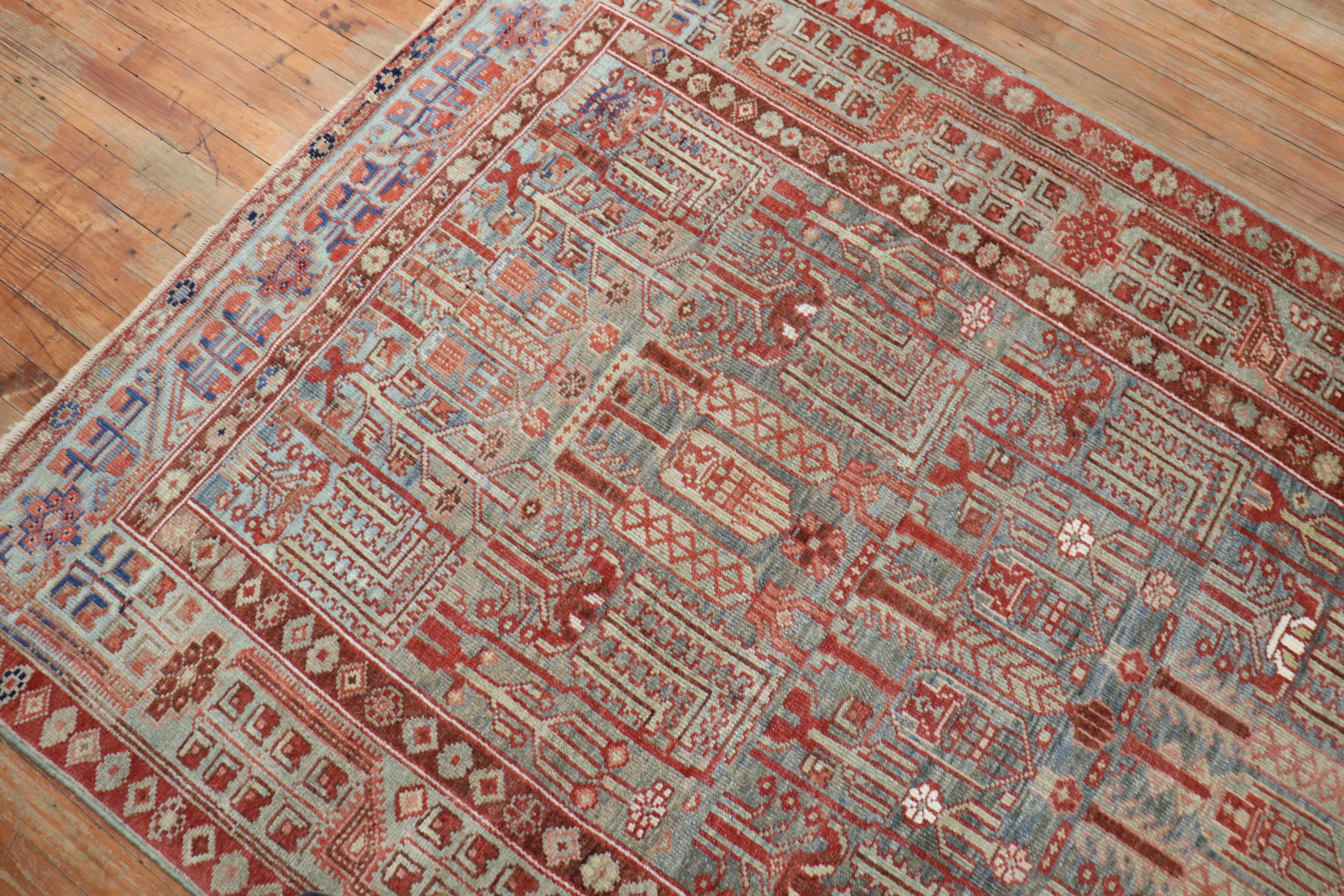 Zabihi Collection Persisch Kurd Gallery SIze Teppich (20. Jahrhundert) im Angebot