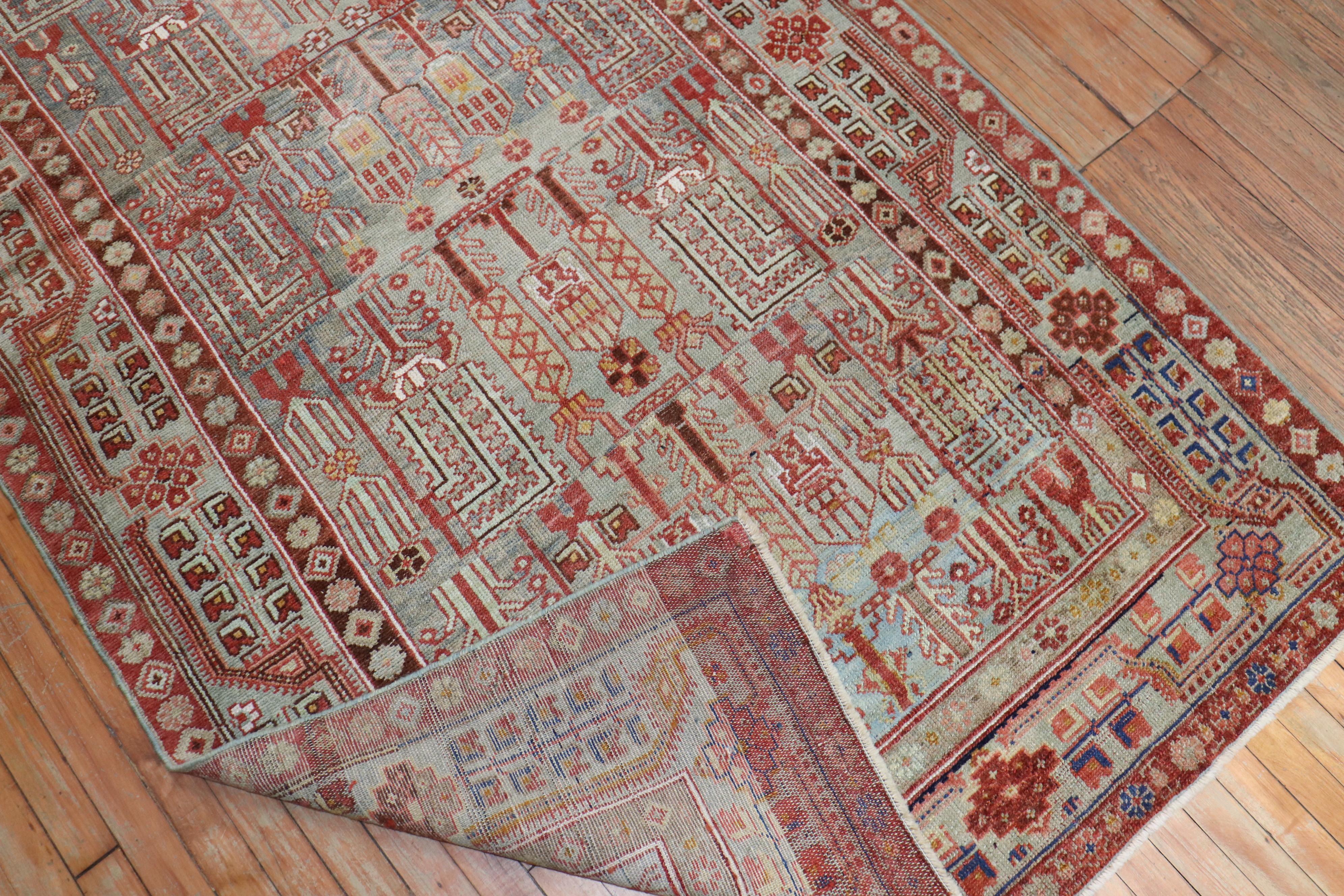 Zabihi Collection Persisch Kurd Gallery SIze Teppich im Angebot 1