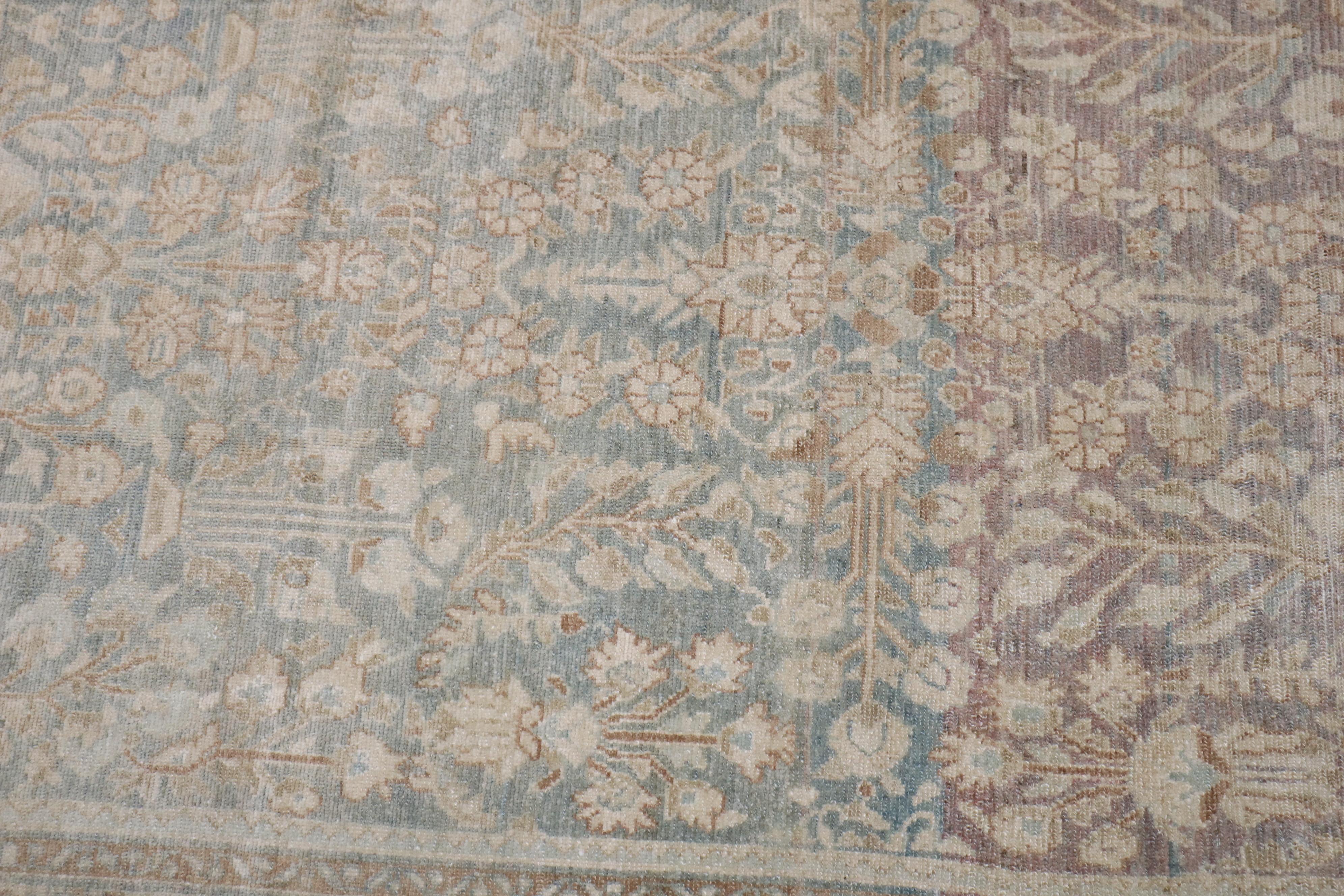 Zabihi Kollektion Persischer Malayer-Teppich mit Akzent (Handgeknüpft) im Angebot