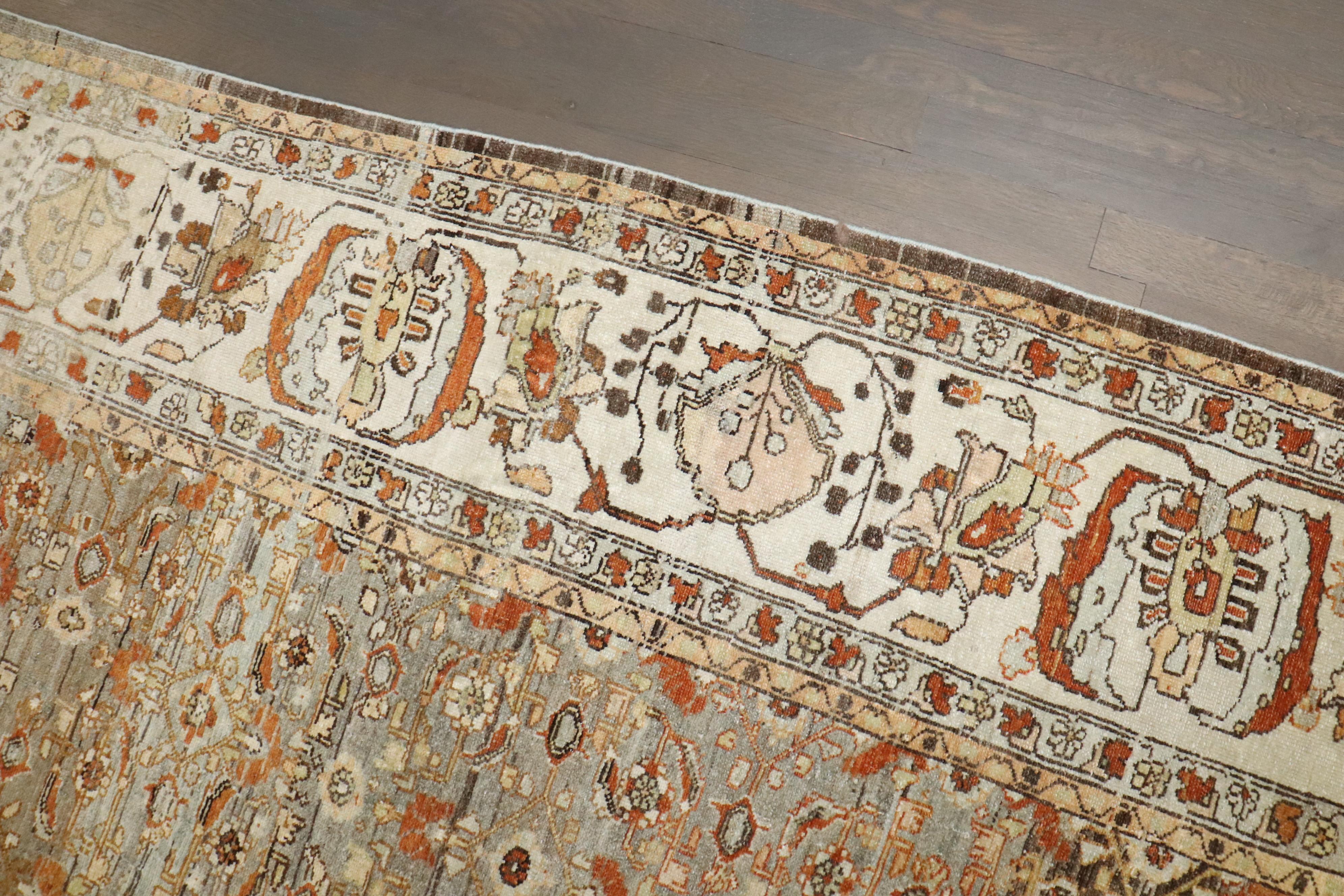 Colección Zabihi Alfombra Persa Malayer Antigua Lana en venta