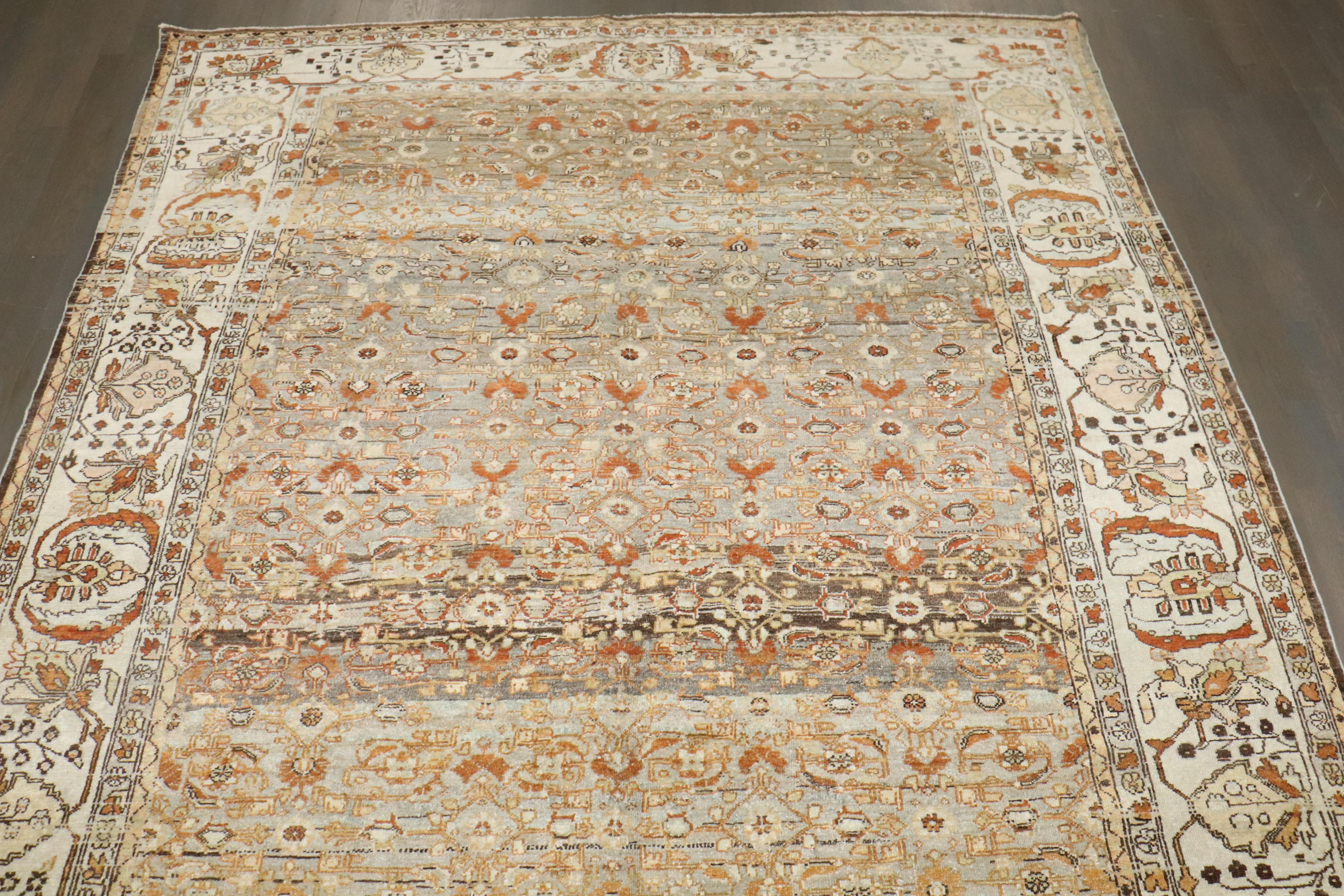 Colección Zabihi Alfombra Persa Malayer Antigua en venta 2