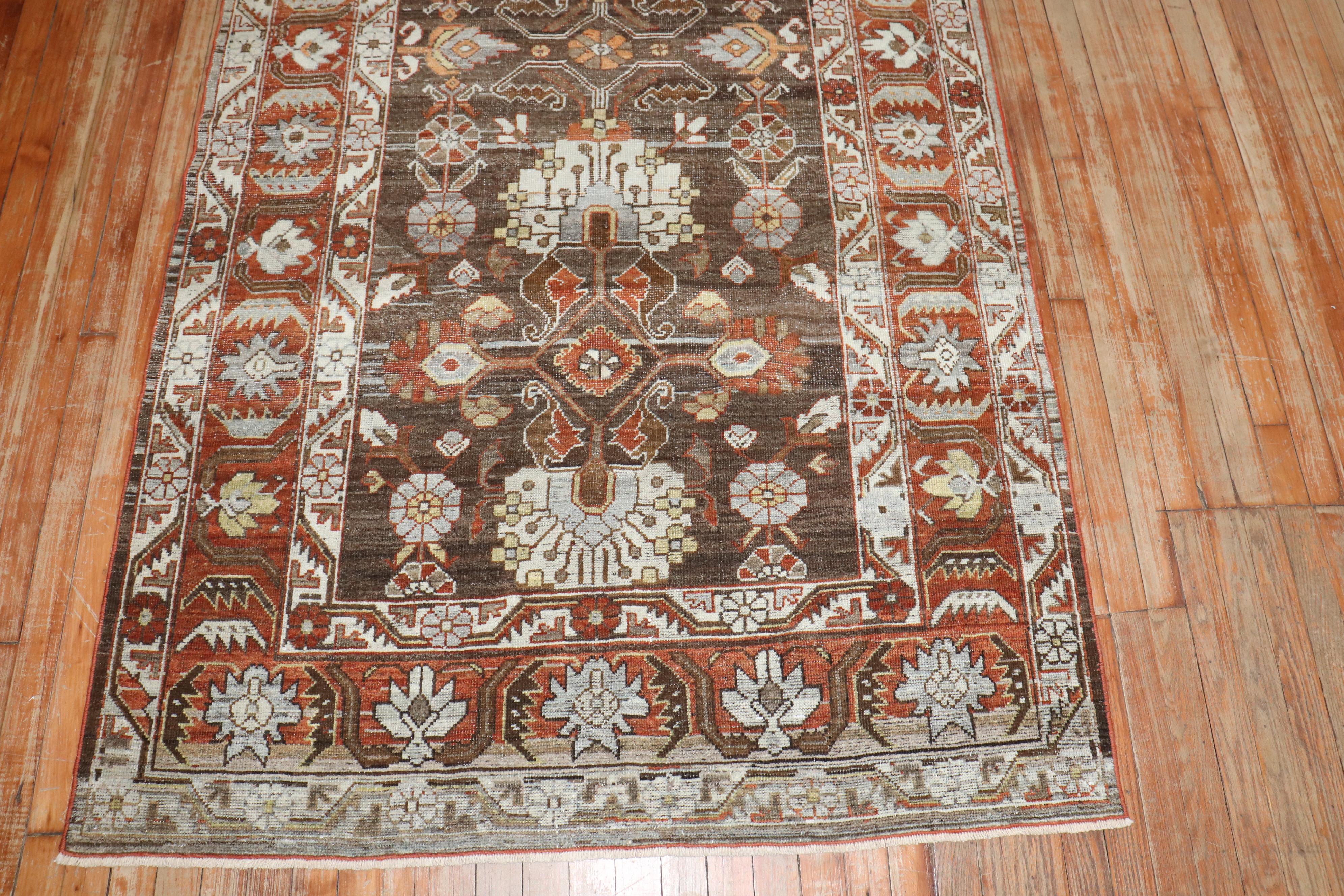 The Collective Persian Malayer Antique Wide Runner (Chemin de table large) en vente 3