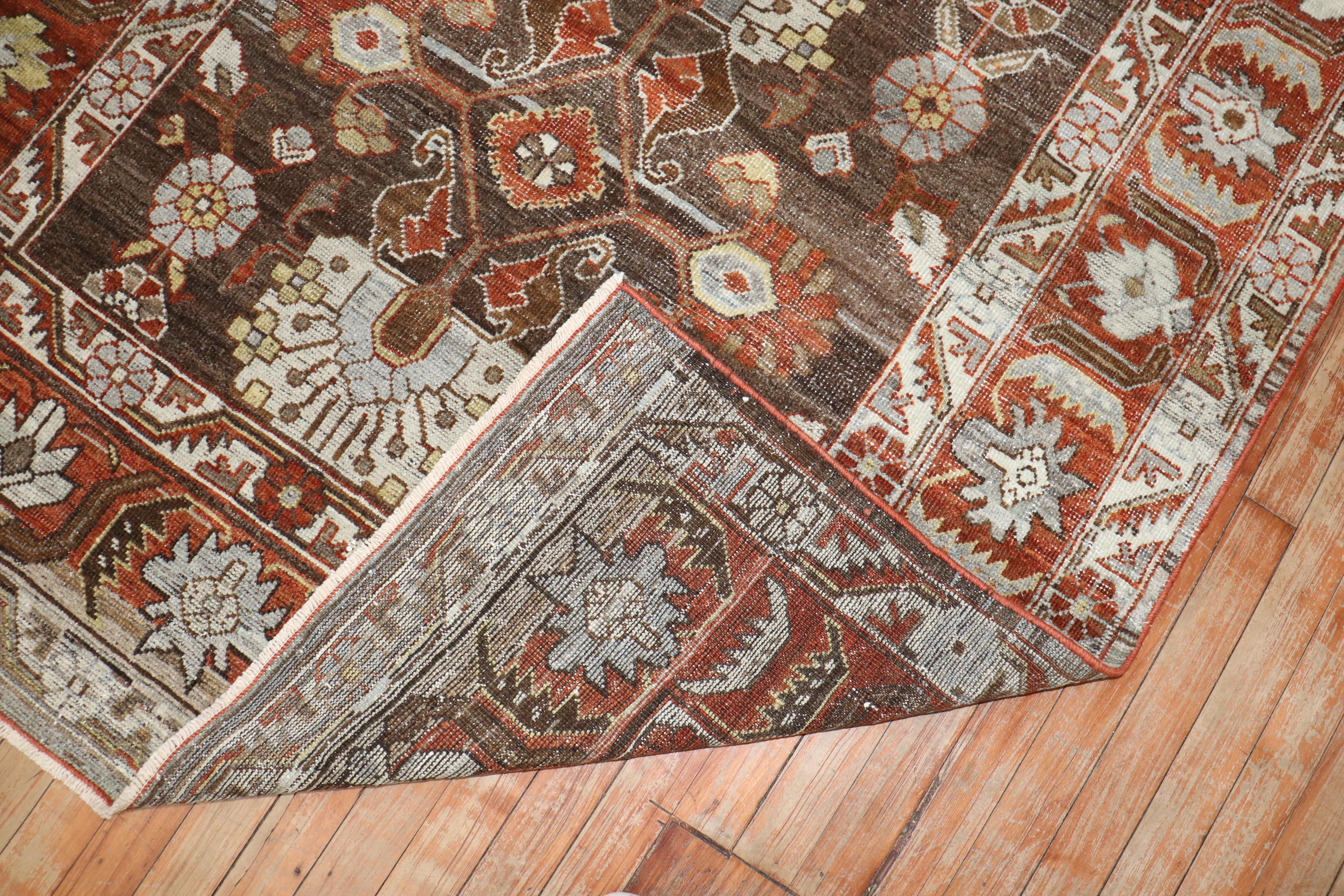 The Collective Persian Malayer Antique Wide Runner (Chemin de table large) en vente 1
