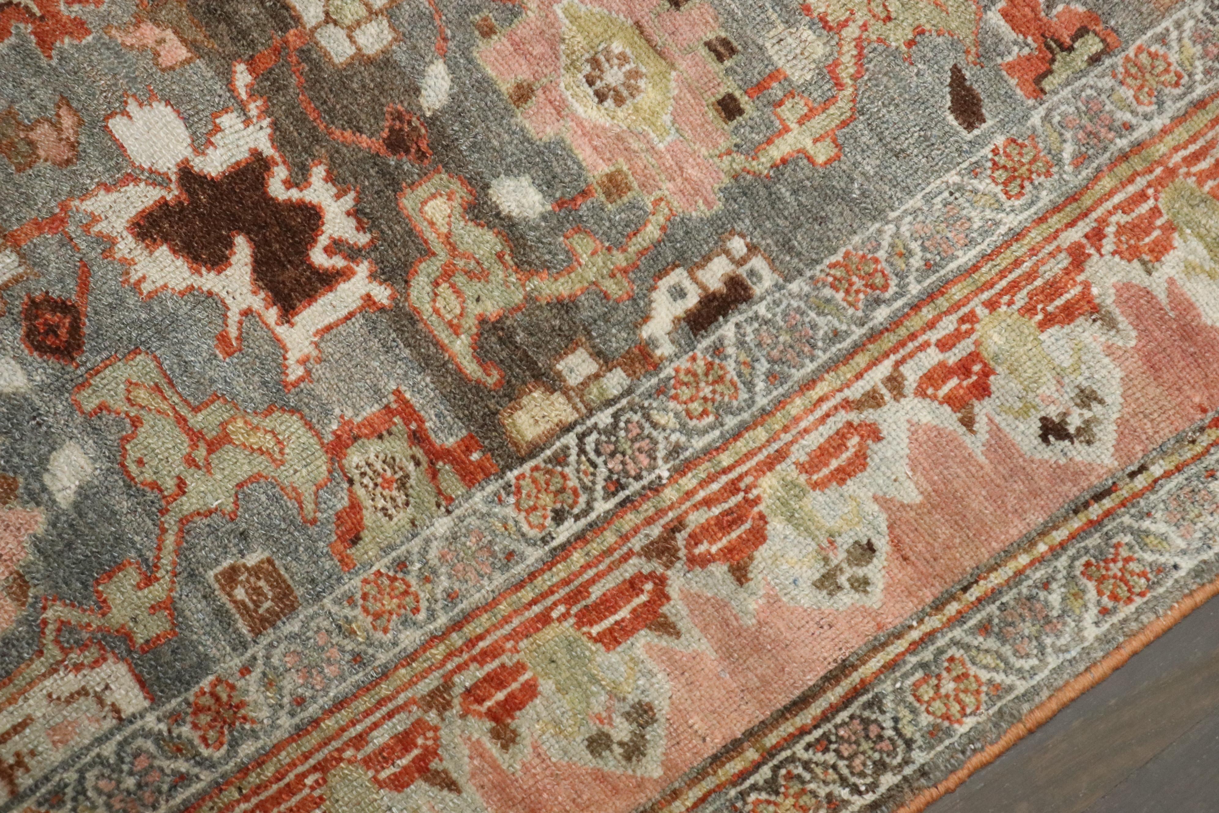Zabihi Collection Persischer Malayer Bibikabad Teppich (Handgewebt) im Angebot