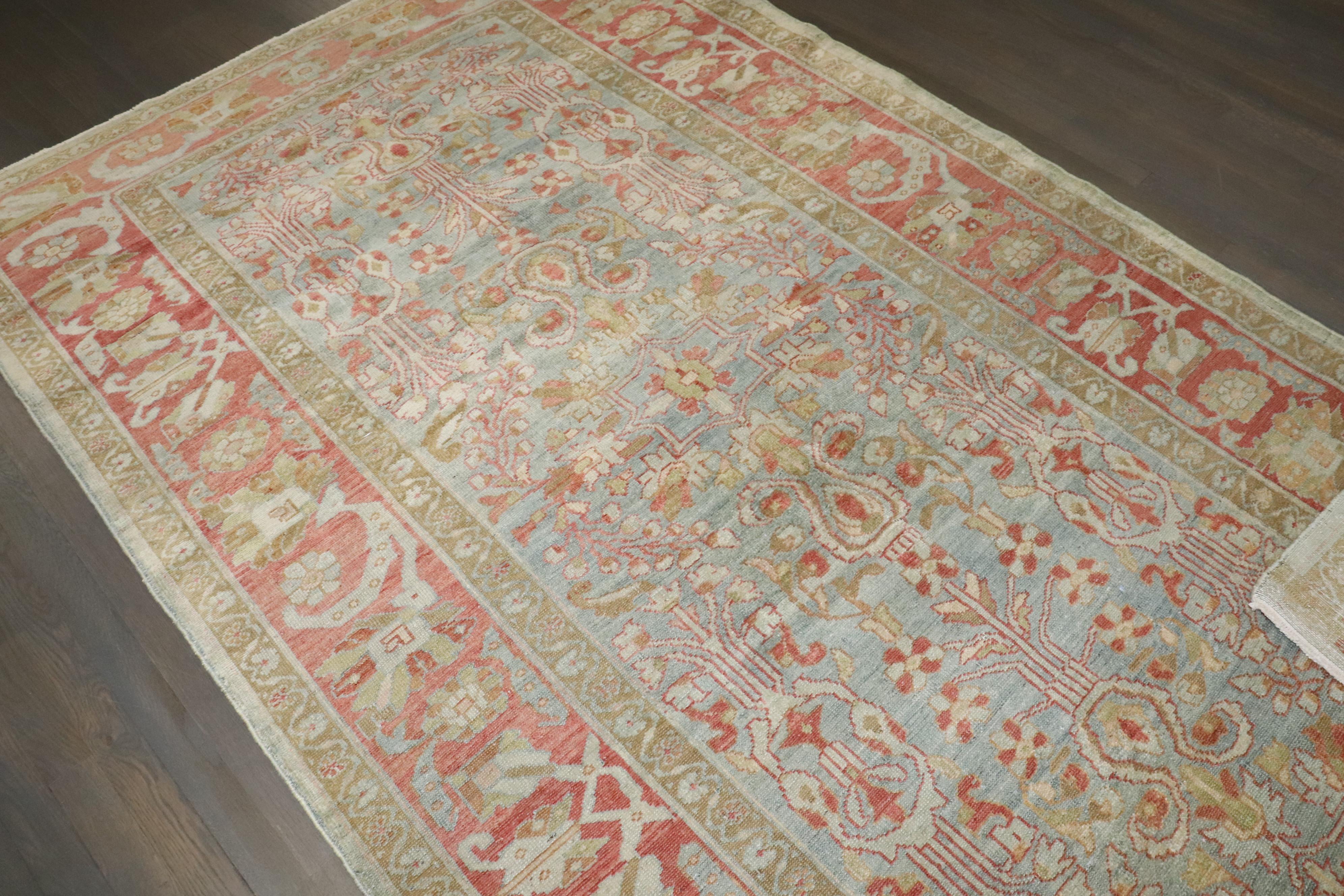 Tabriz Zabihi Collection Persian Malayer Carpet For Sale