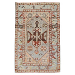 Zabihi Collection Persian Malayer Medallion Small Size Rug