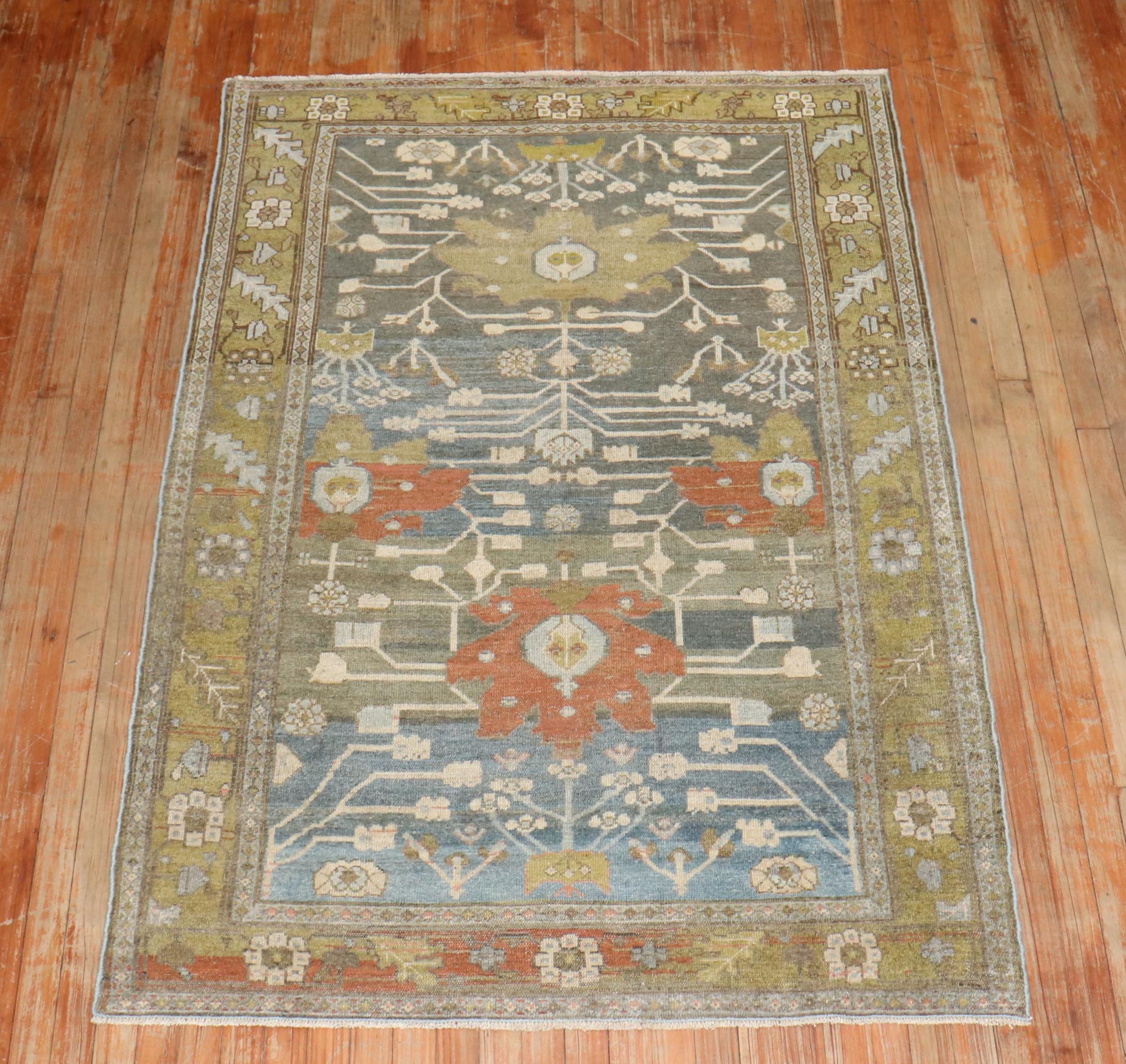 Zabihi Collection Persischer Malayer-Teppich im Angebot 3