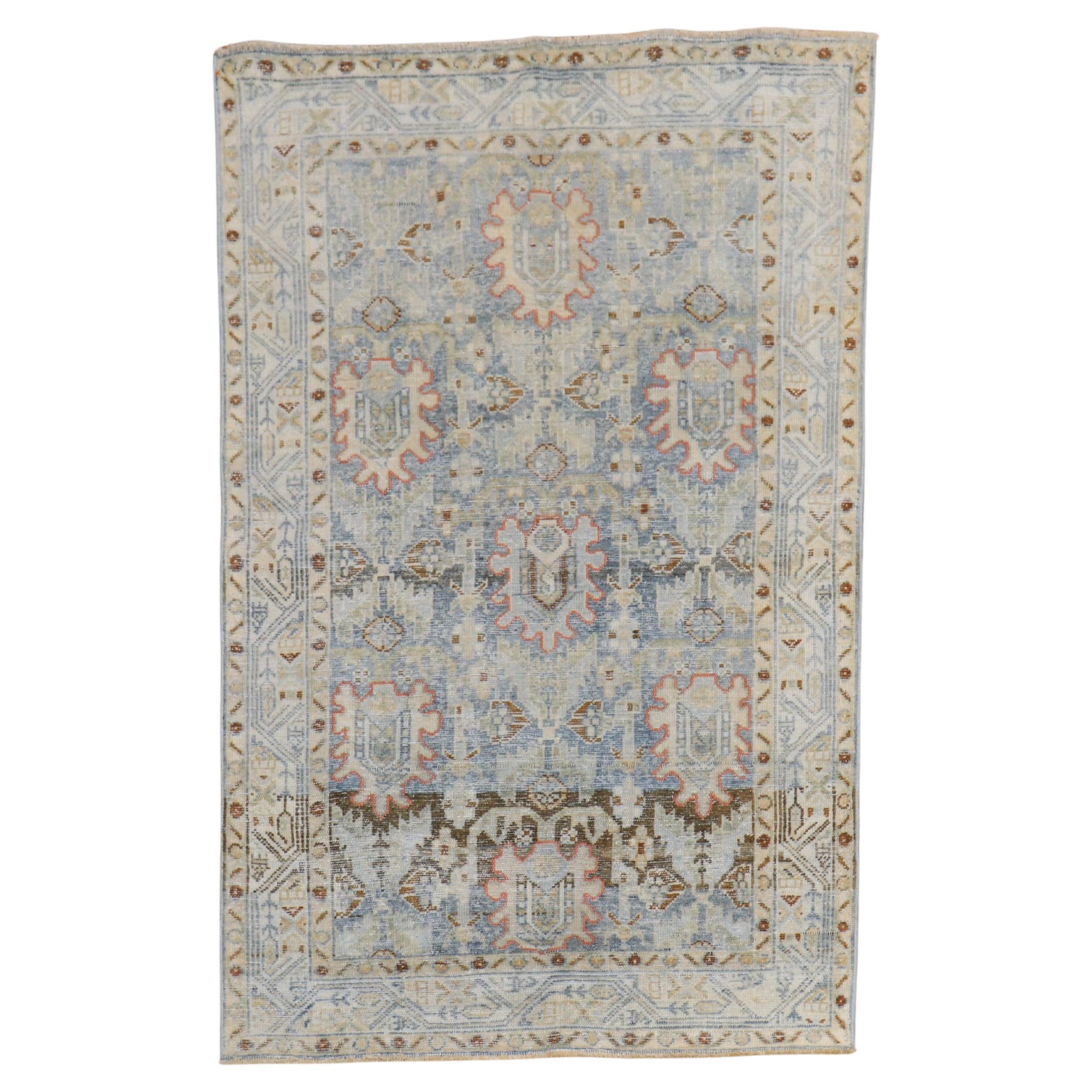 Zabihi Collection Persian Malayer Scatter Rug