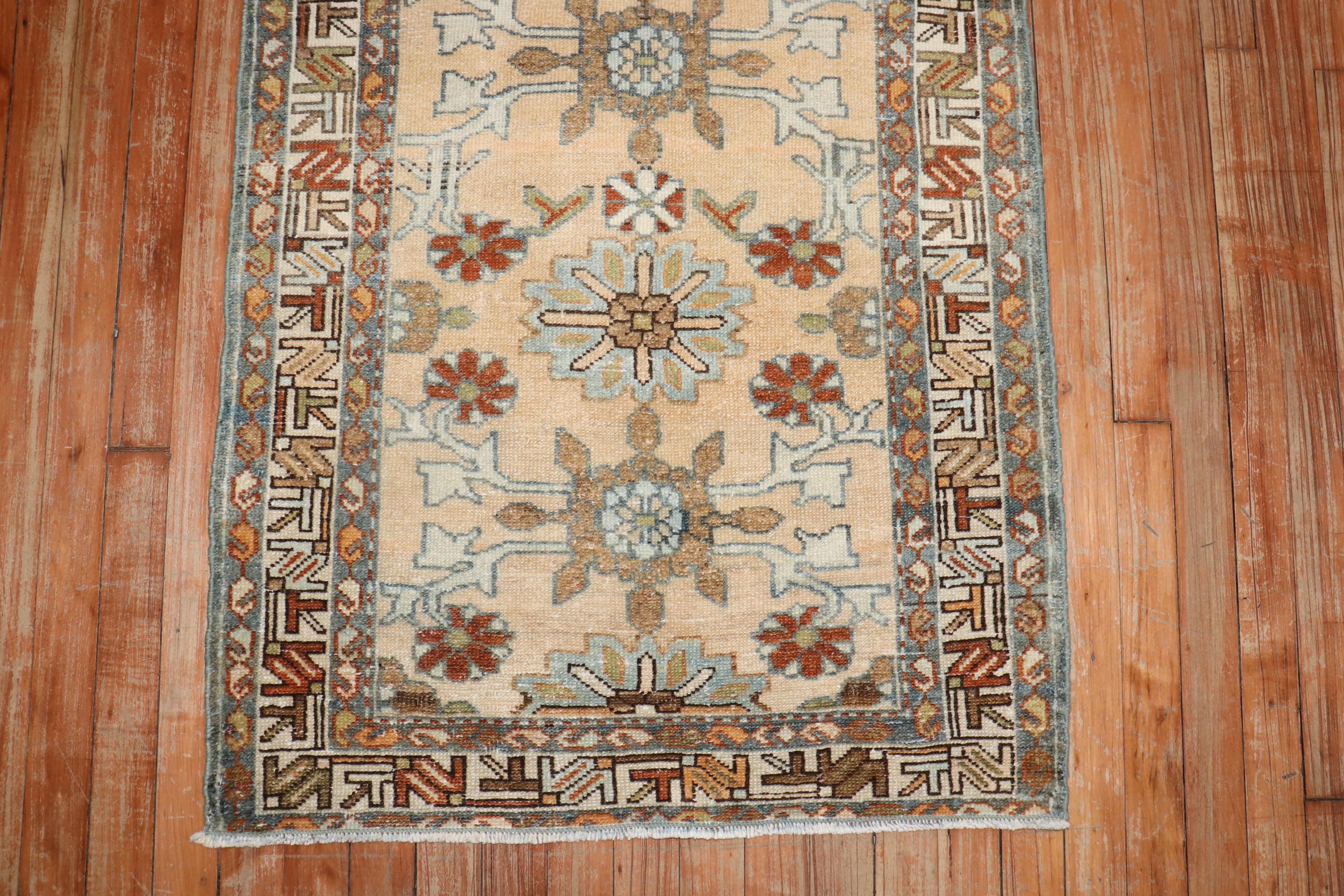 Zabihi Collection Persian Malayer Scatter Size Rug For Sale 1